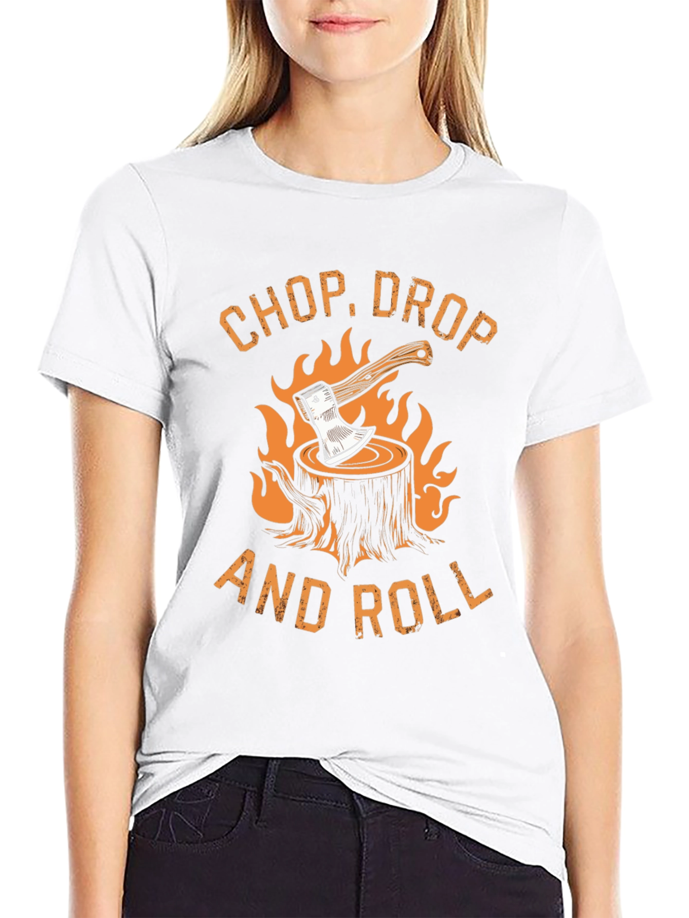 Chop Drop and Roll Graphic Tee