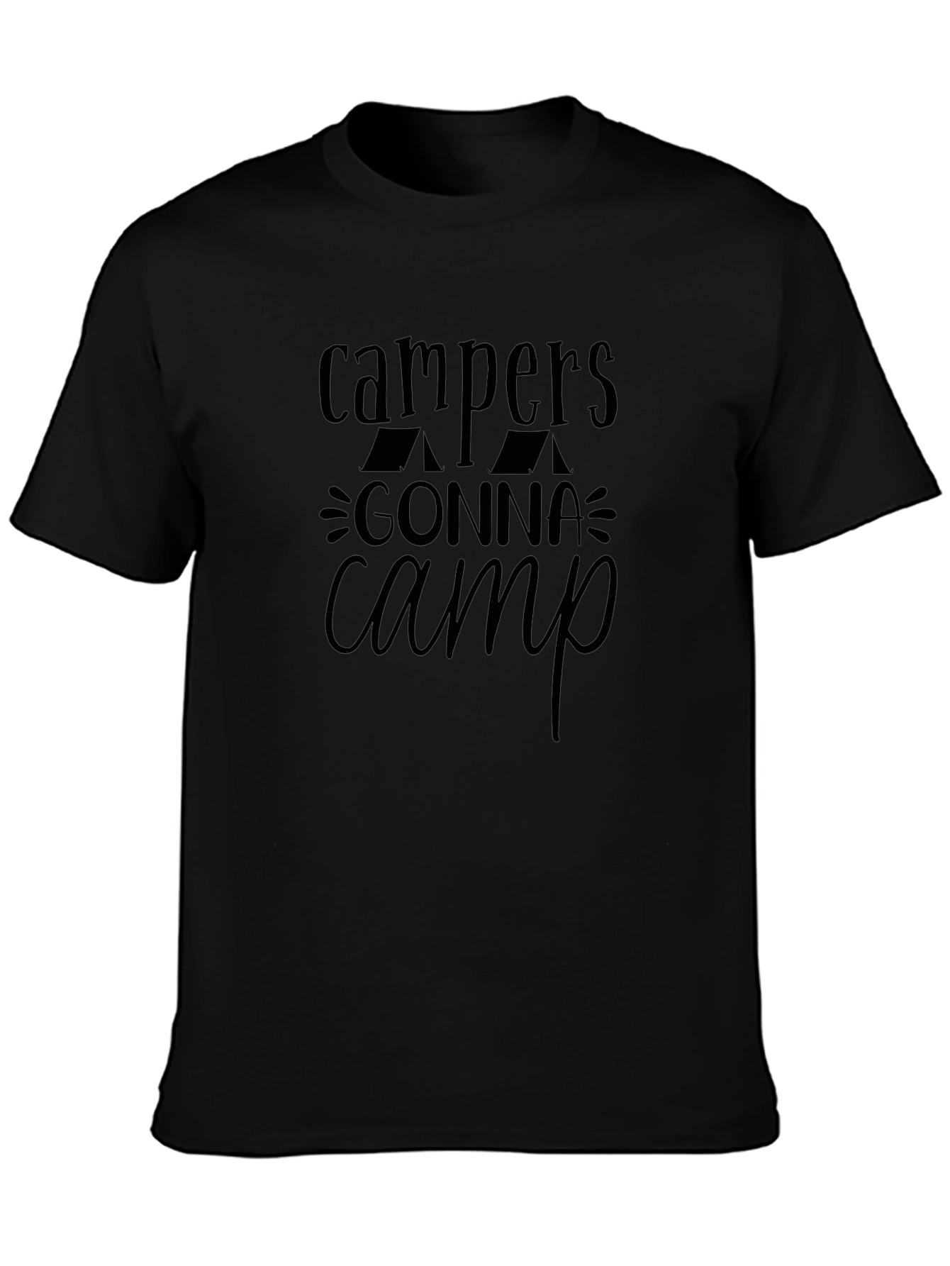 Campers Gonna Camp Graphic Tee - Camping T-Shirt