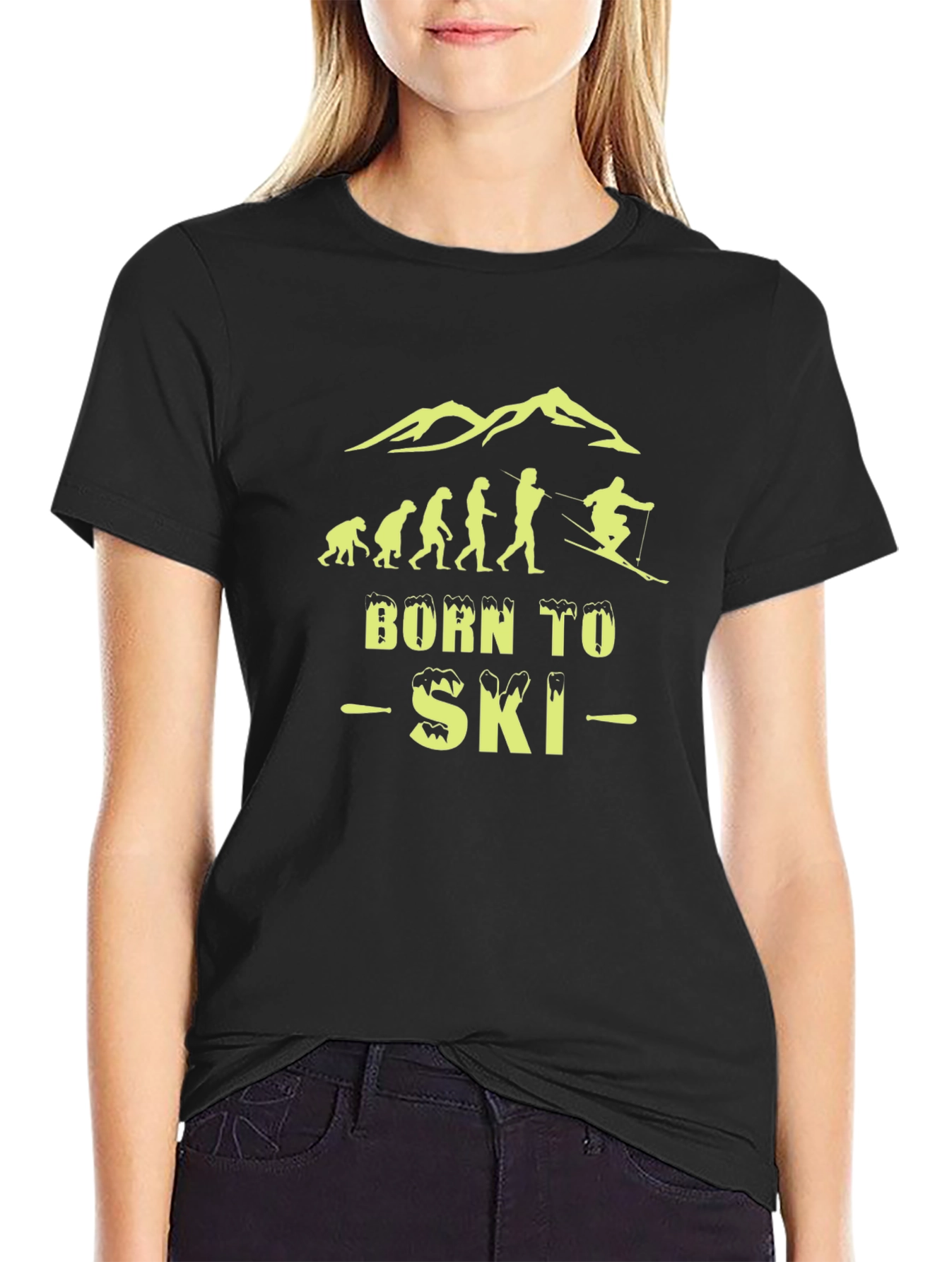Born to Ski Evolution T-Shirt