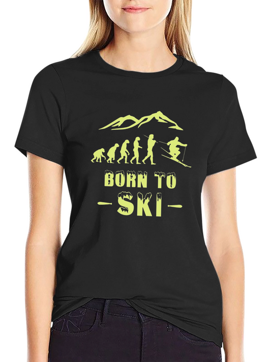 Born to Ski Evolution T-Shirt
