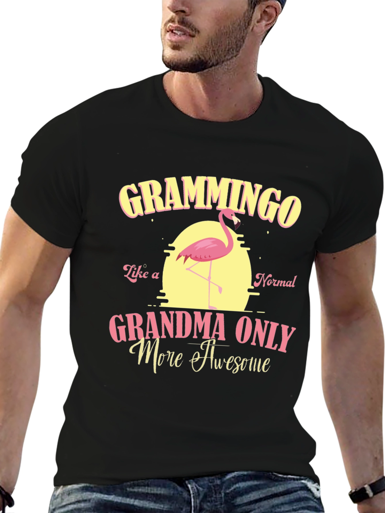 Grammingo Flamingo Grandma T-Shirt