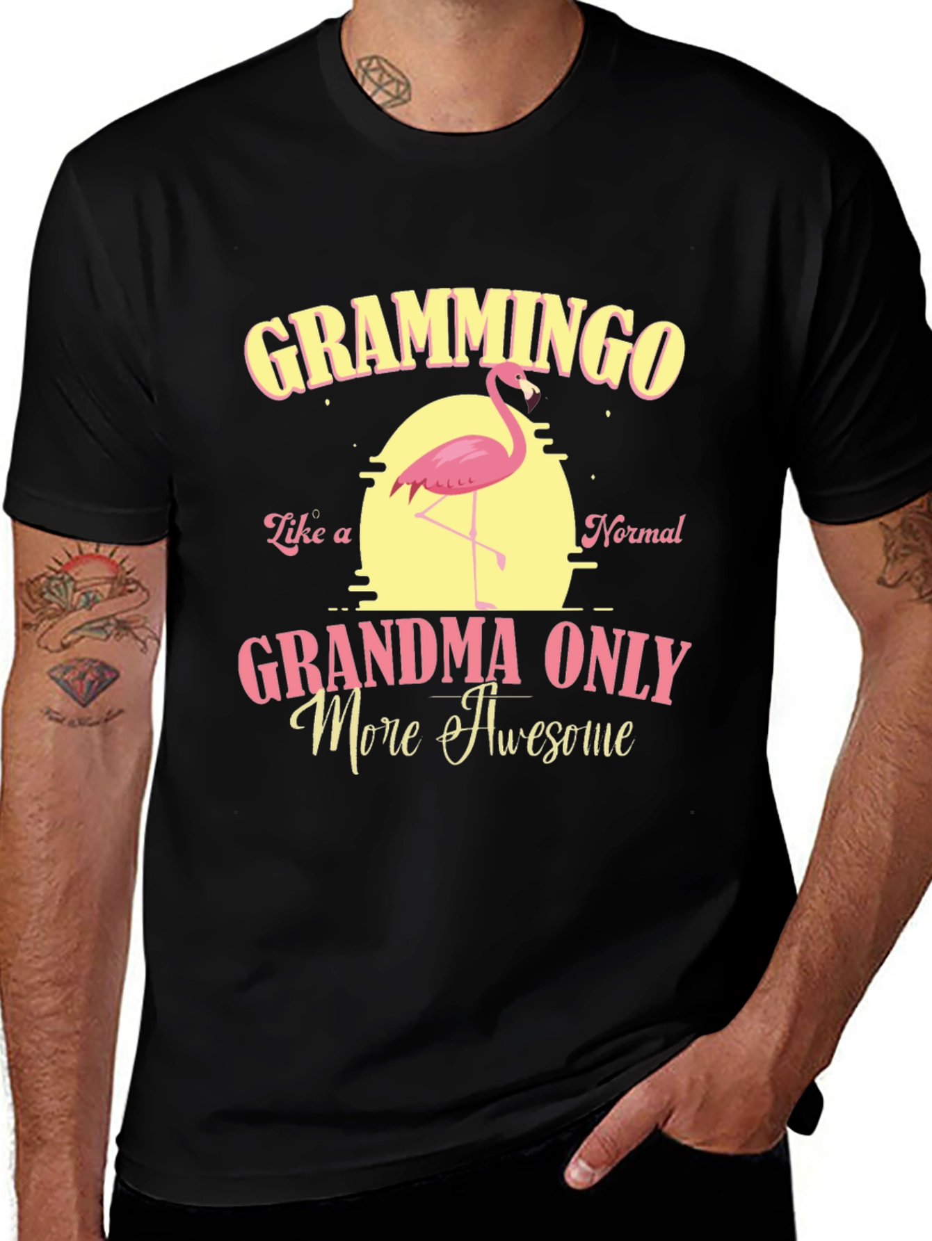 Grammingo Flamingo Grandma T-Shirt