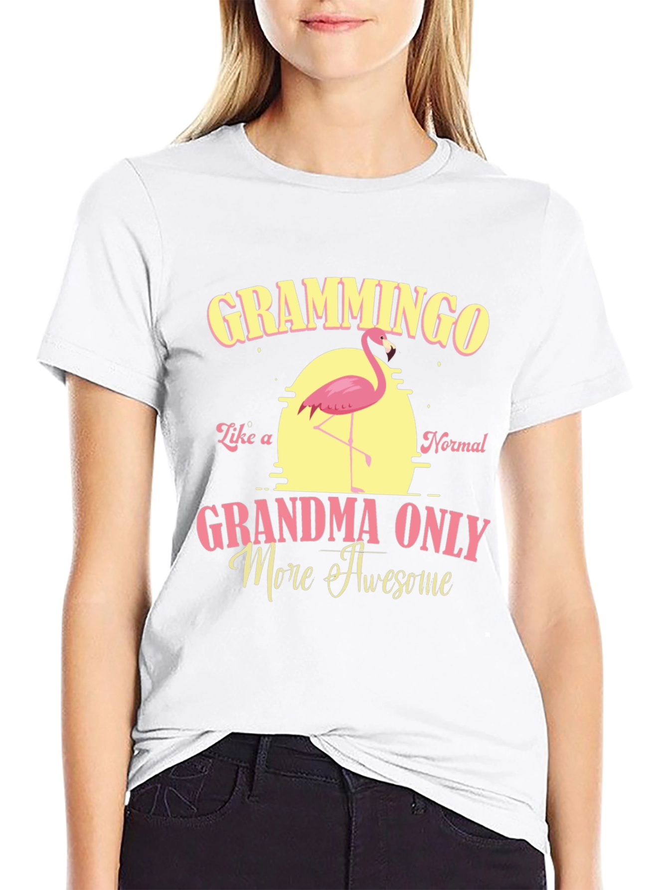 Grammingo Flamingo Grandma T-Shirt