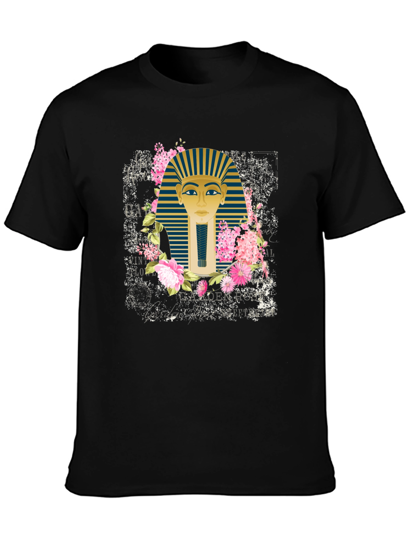 Egyptian Pharaoh Floral T-Shirt