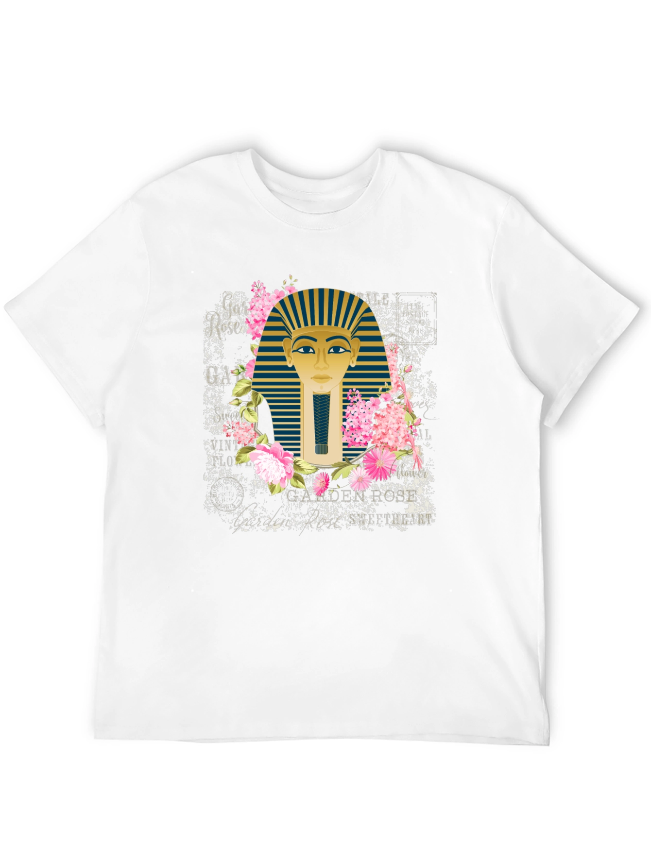 Egyptian Pharaoh Floral T-Shirt
