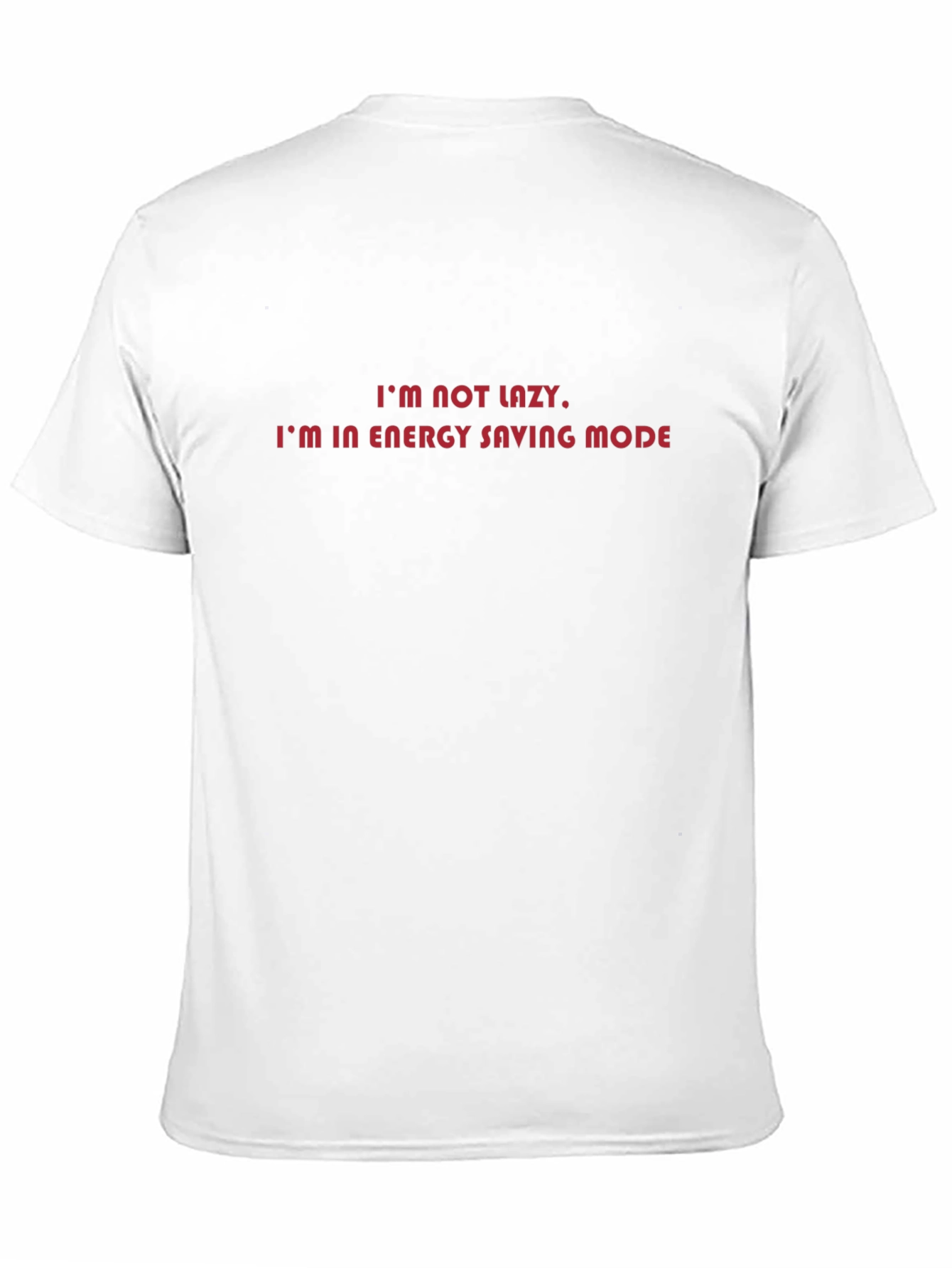 Energy Saving Mode Black T-Shirt