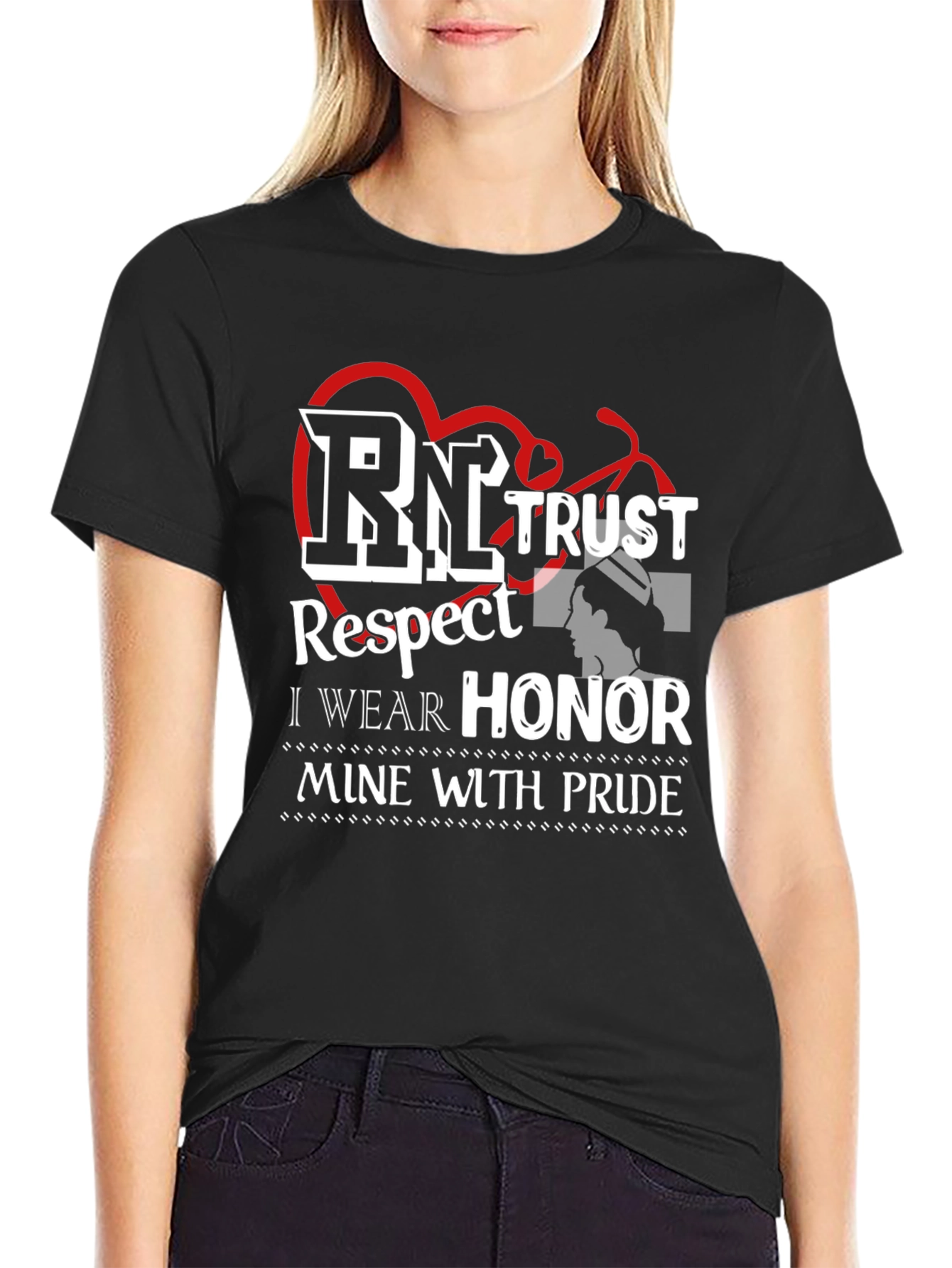 RN Trust Respect Honor T-Shirt