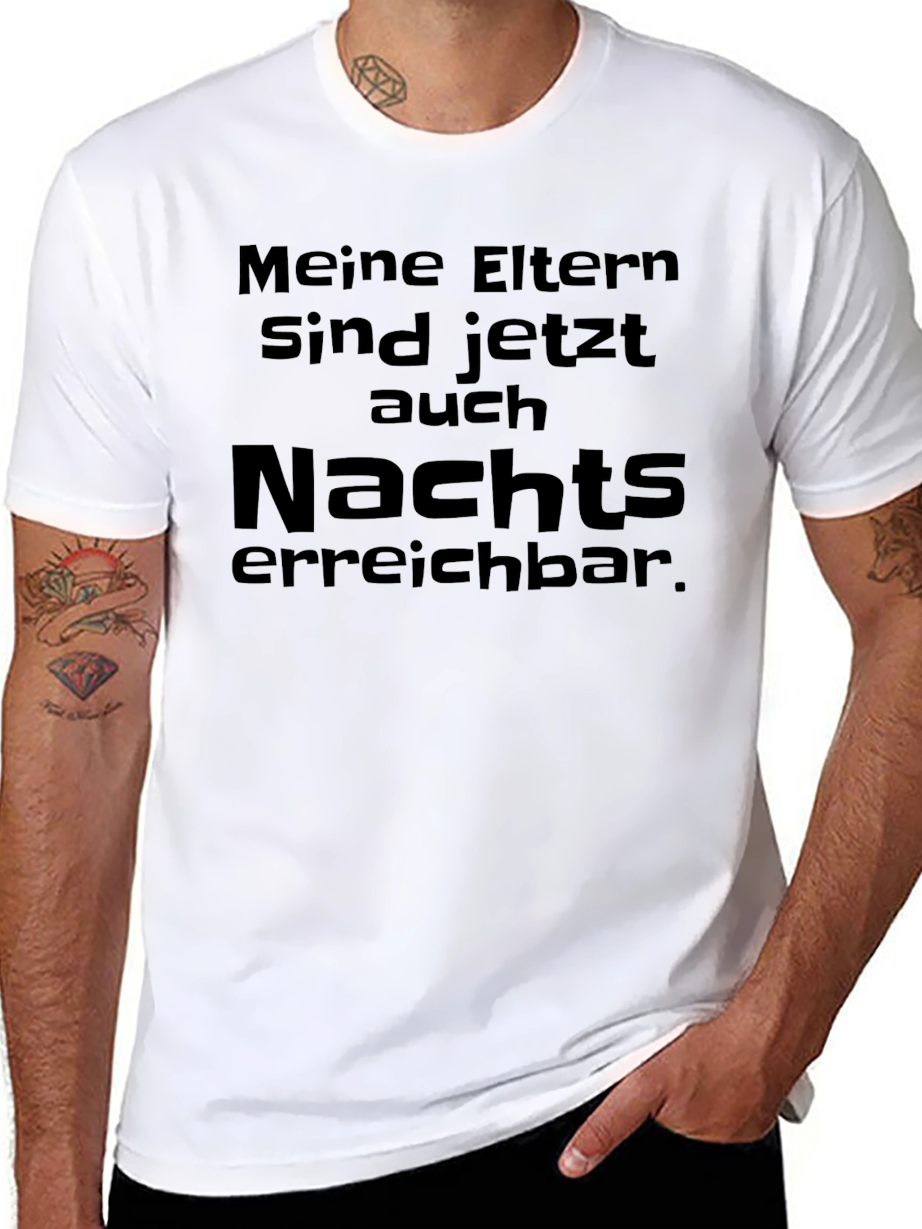 Meine Eltern T-Shirt - Night Available
