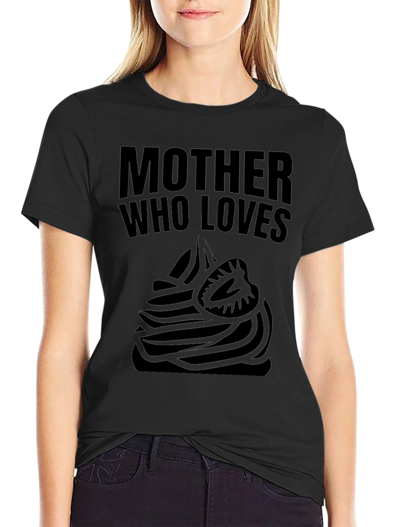 Mother Who Loves Strawberry Dessert T-Shirt