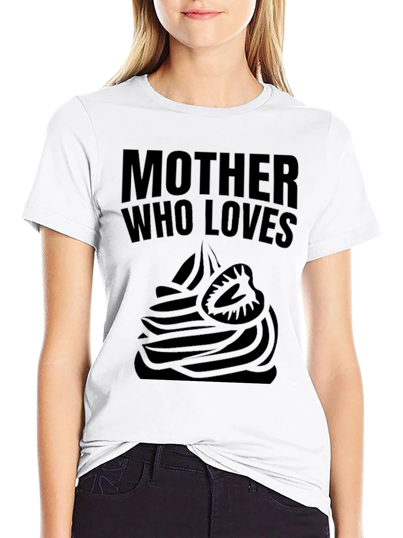 Mother Who Loves Strawberry Dessert T-Shirt