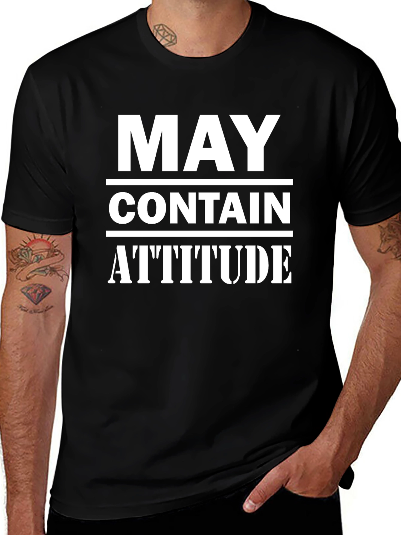 May Contain Attitude Graphic Tee