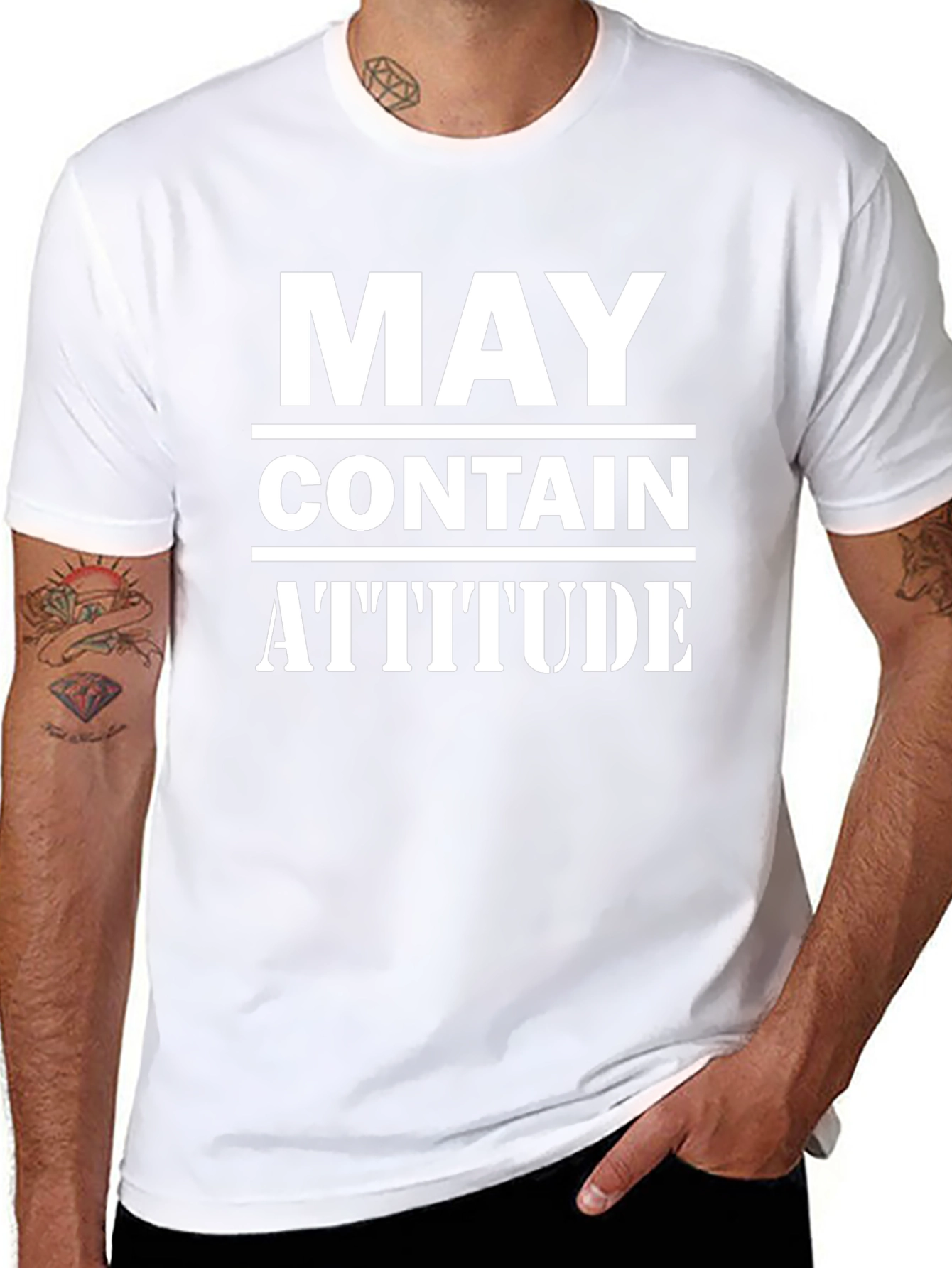 May Contain Attitude Graphic Tee