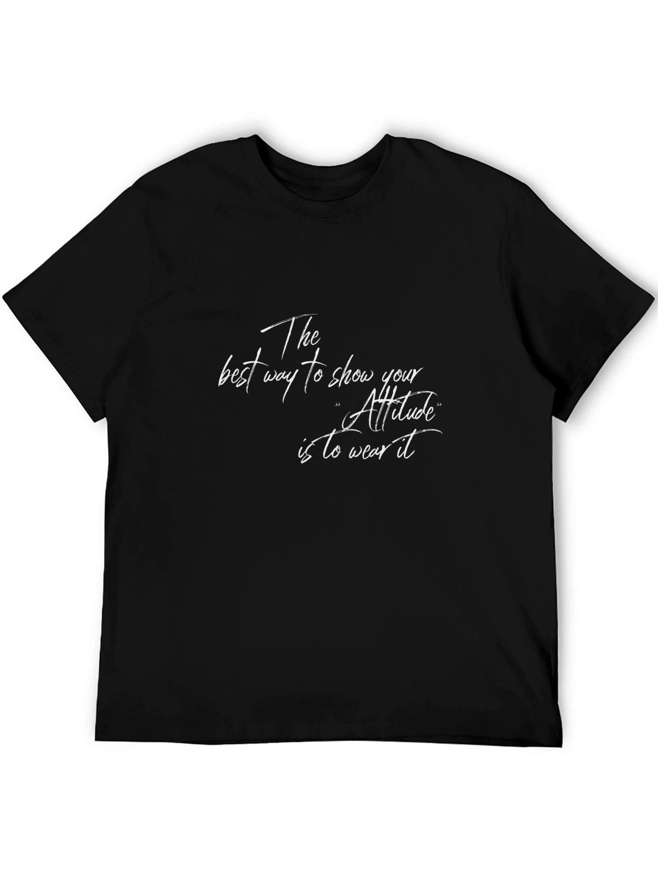 Attitude Graphic Tee - Show Your Style