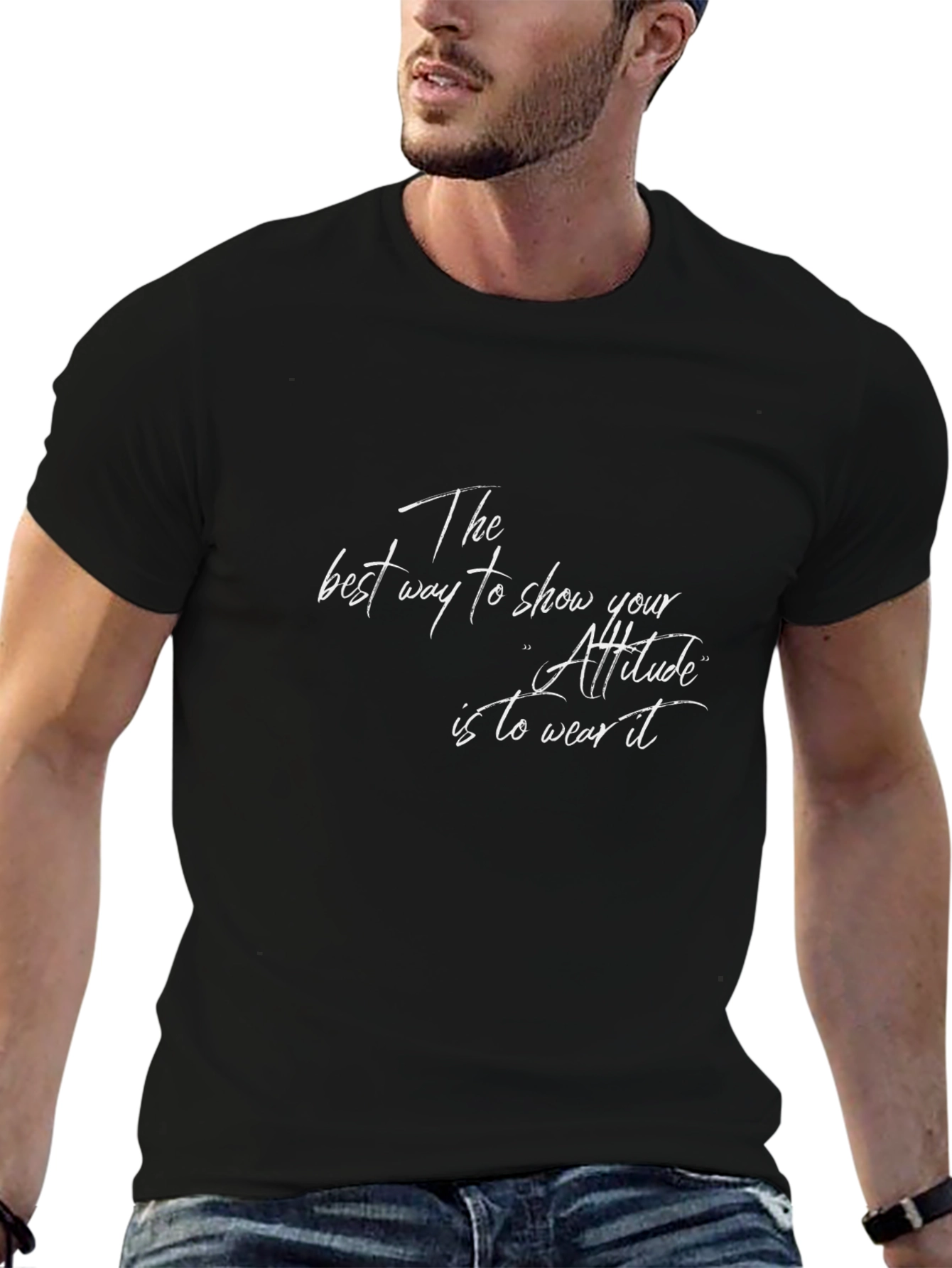 Attitude Graphic Tee - Show Your Style