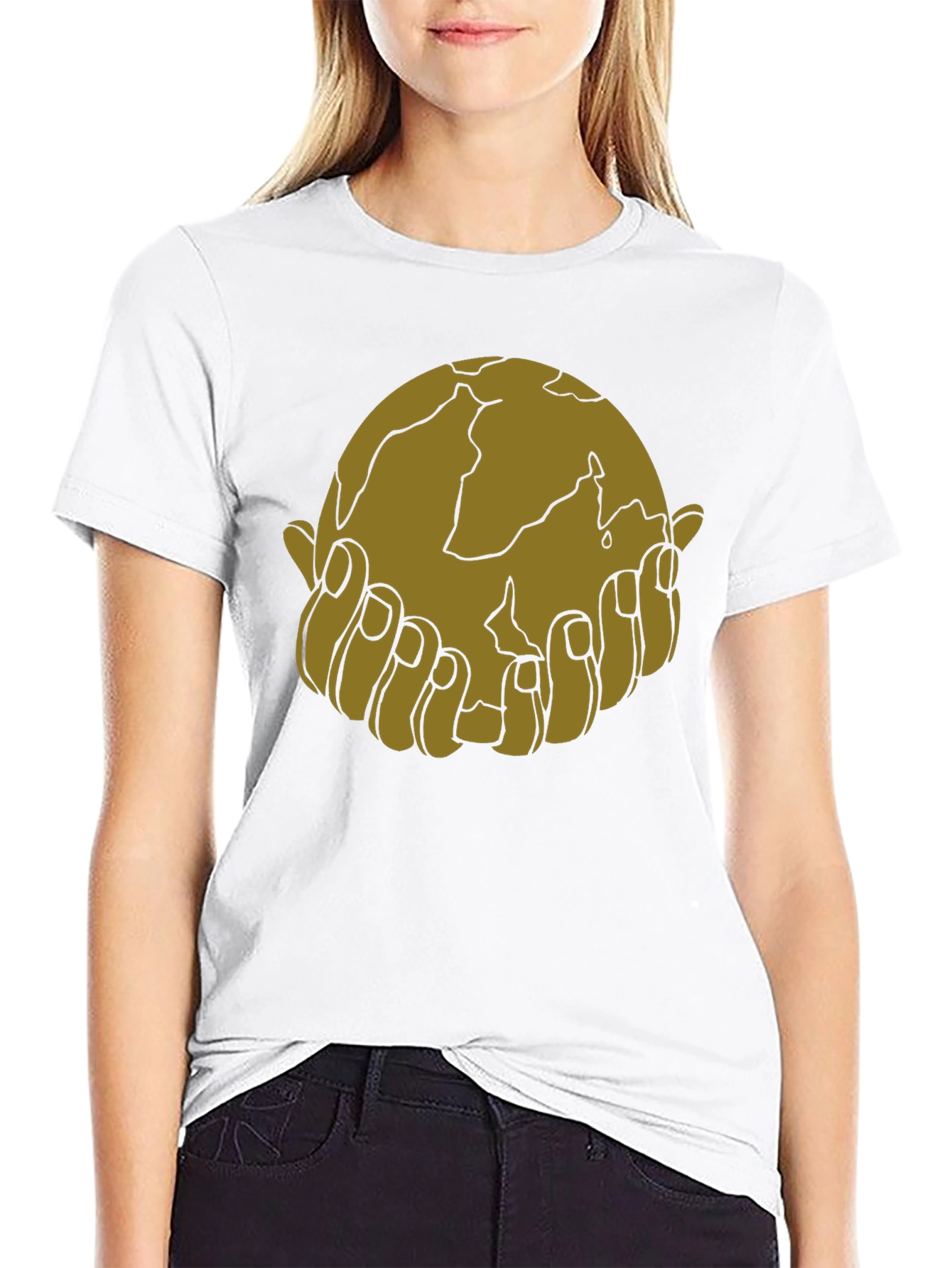 Earth In Hand Graphic Tee