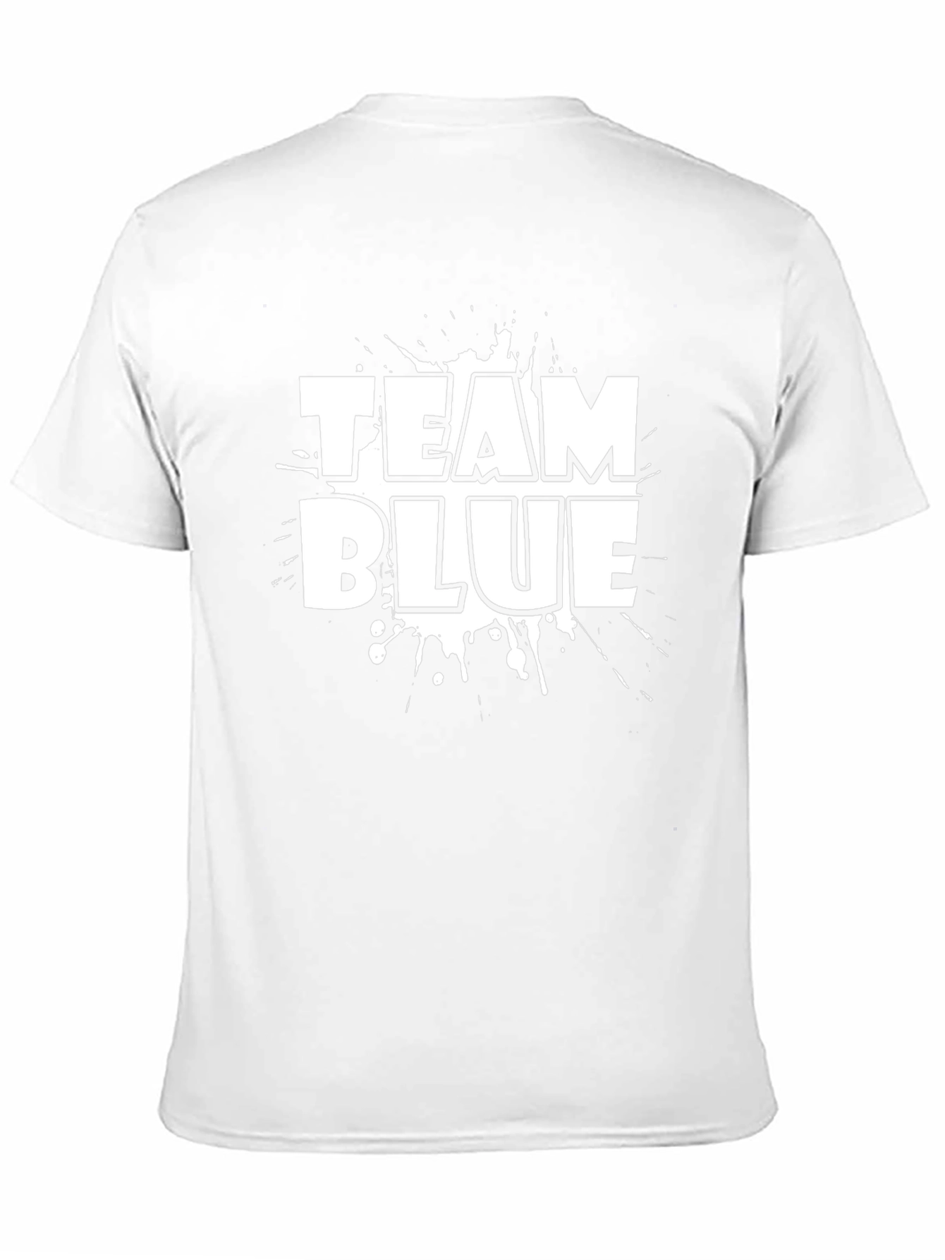 Team Blue Graphic Print T-Shirt
