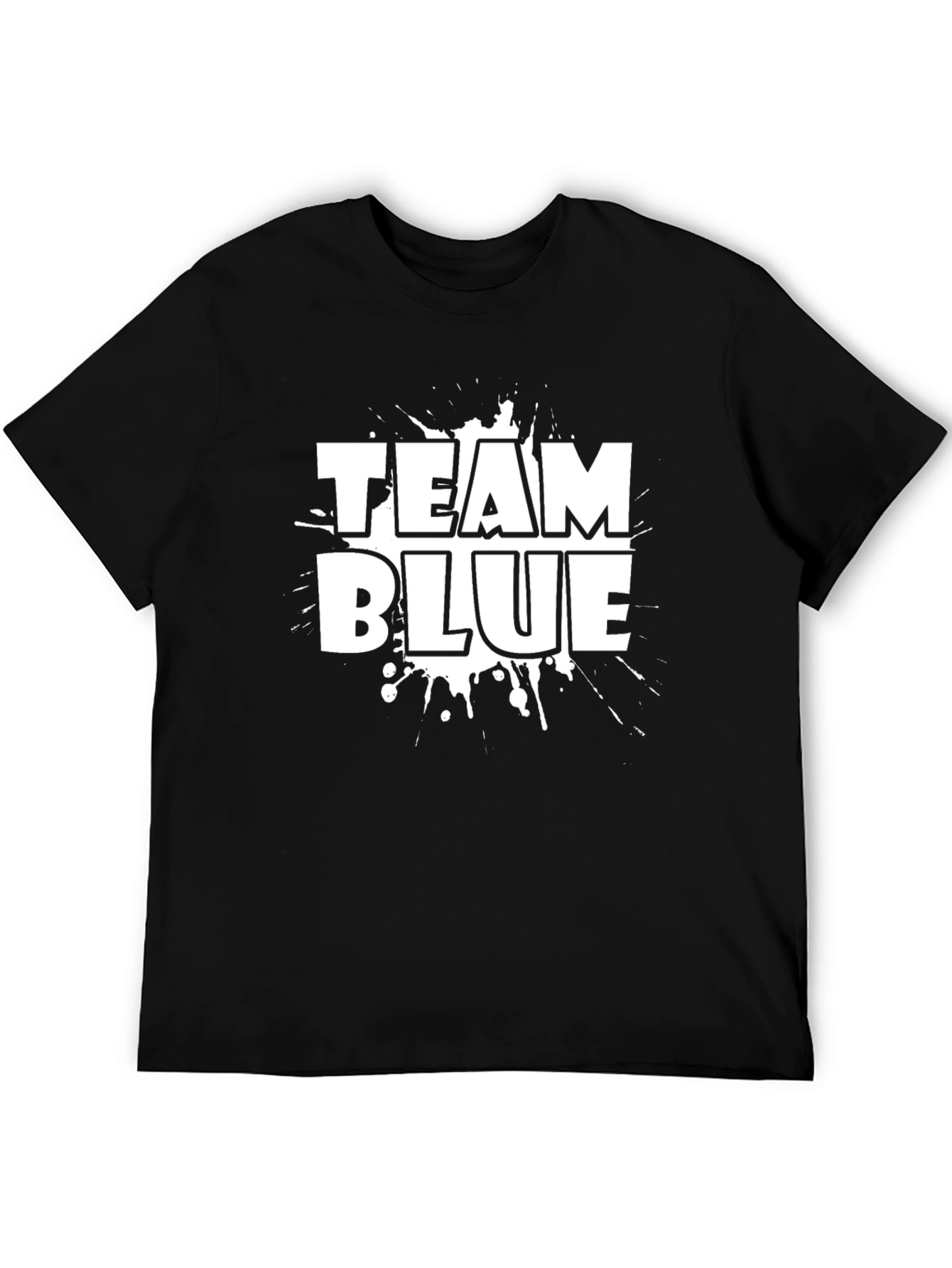 Team Blue Graphic Print T-Shirt