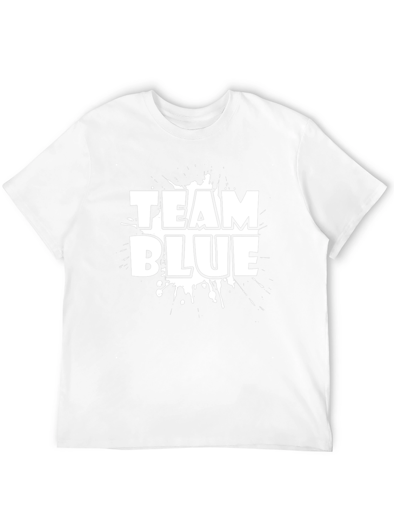 Team Blue Graphic Print T-Shirt