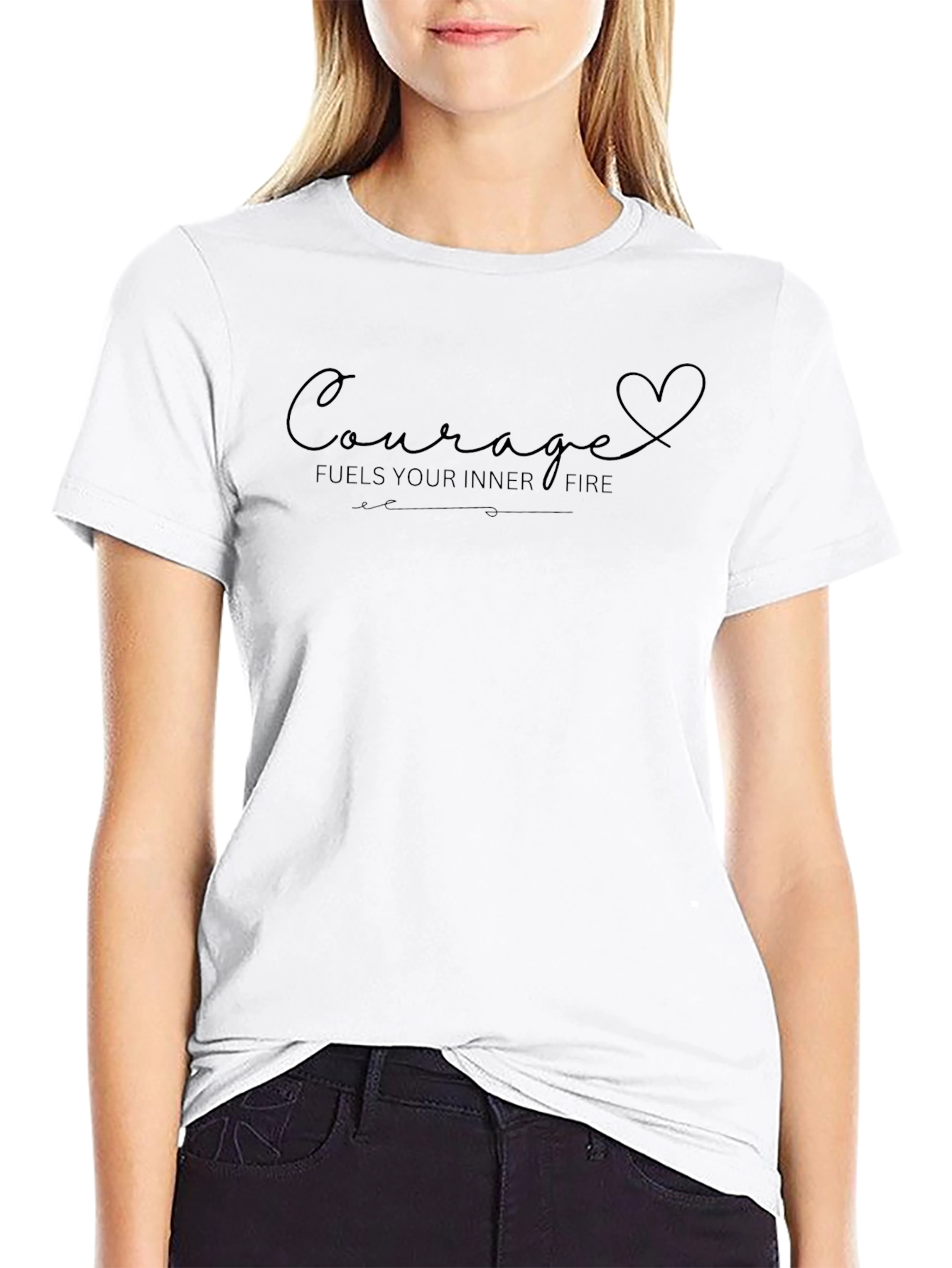Courage Fuels Your Fire Graphic Tee