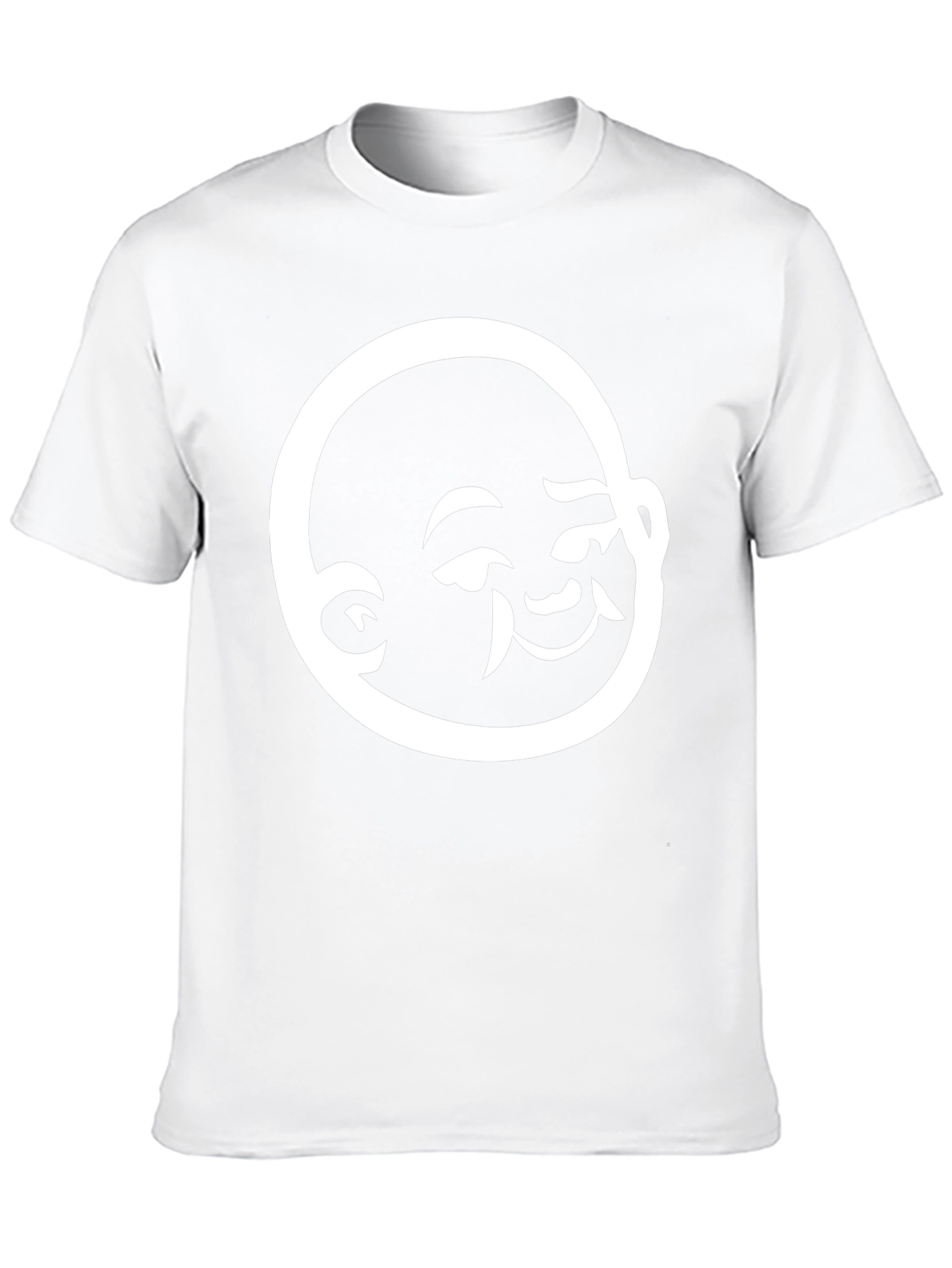 Buddha Graphic Tee - Black Cotton T-Shirt