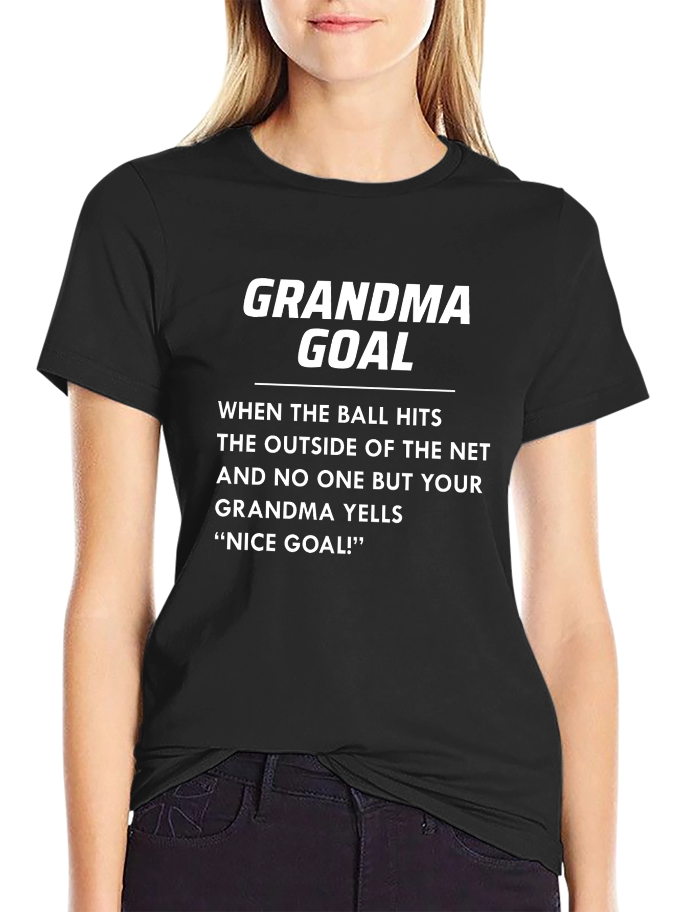 Grandma Goal T-Shirt - Funny Volleyball Tee
