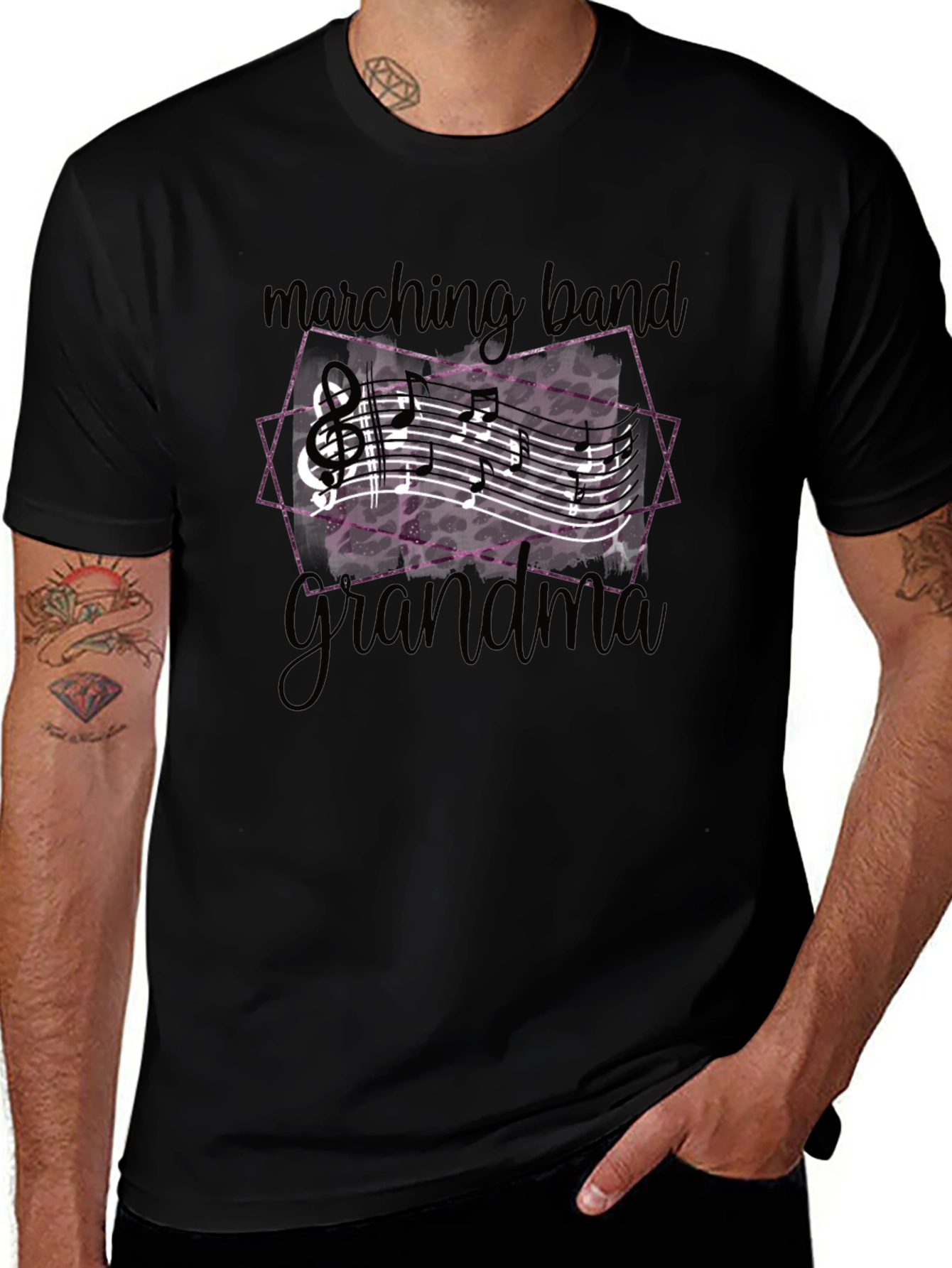Marching Band Grandma T-Shirt