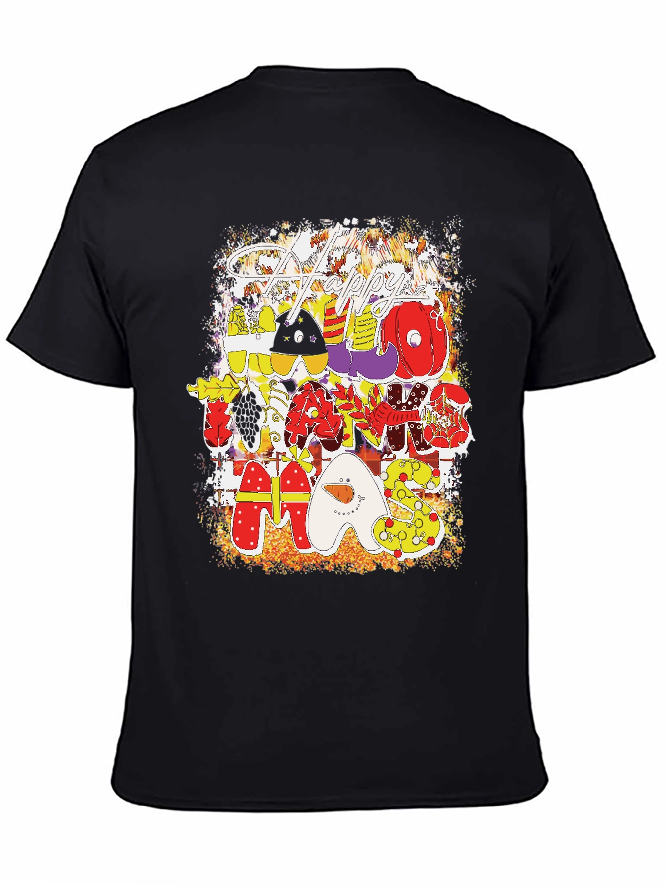 Festive Holiday Themed T-Shirt