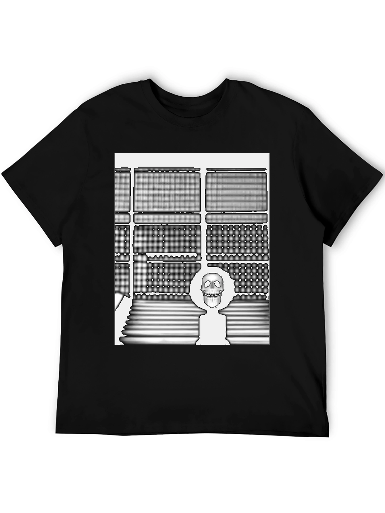 Skull Art Black Tee