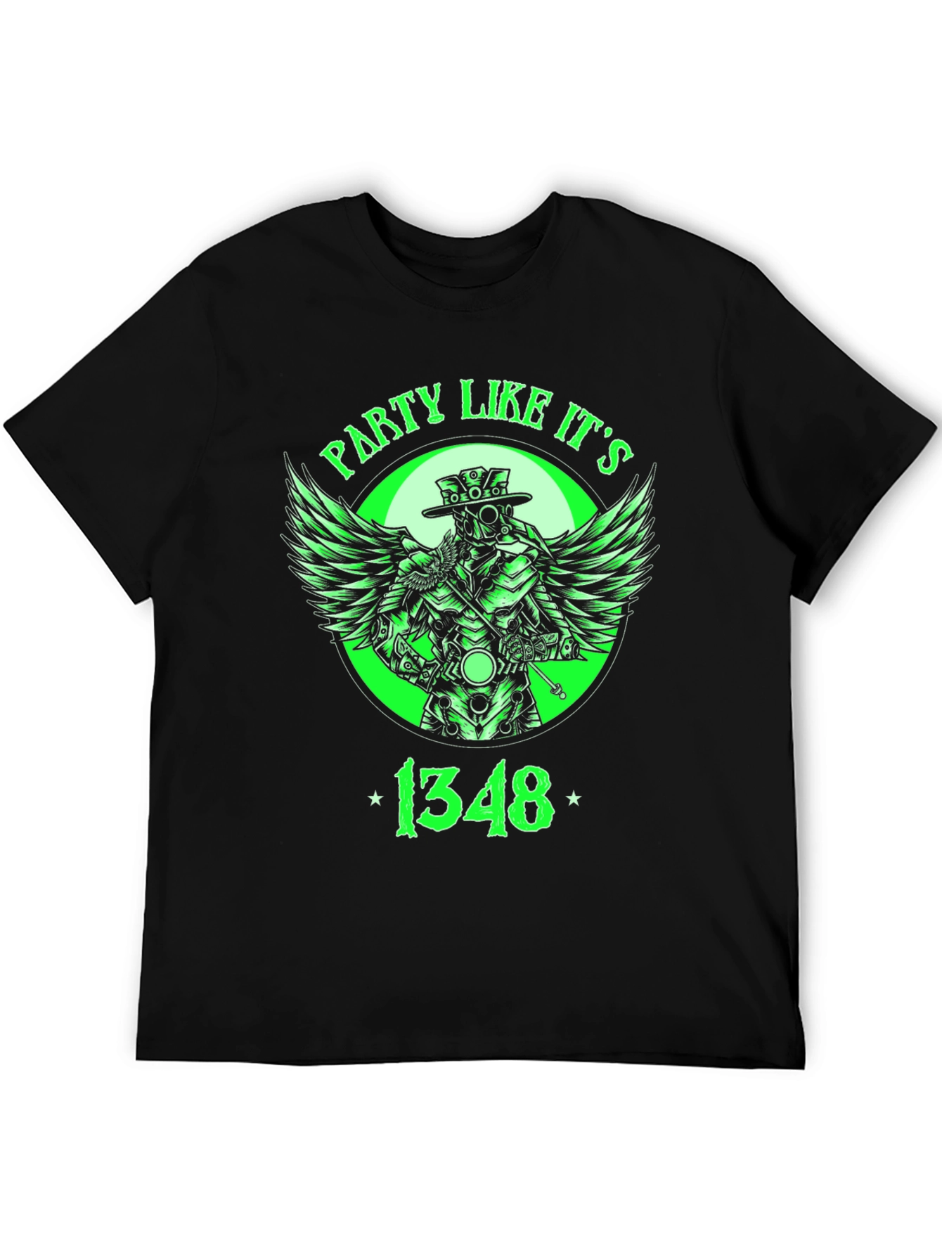 Party Like Its 1348 T-Shirt Plague Doctor Design