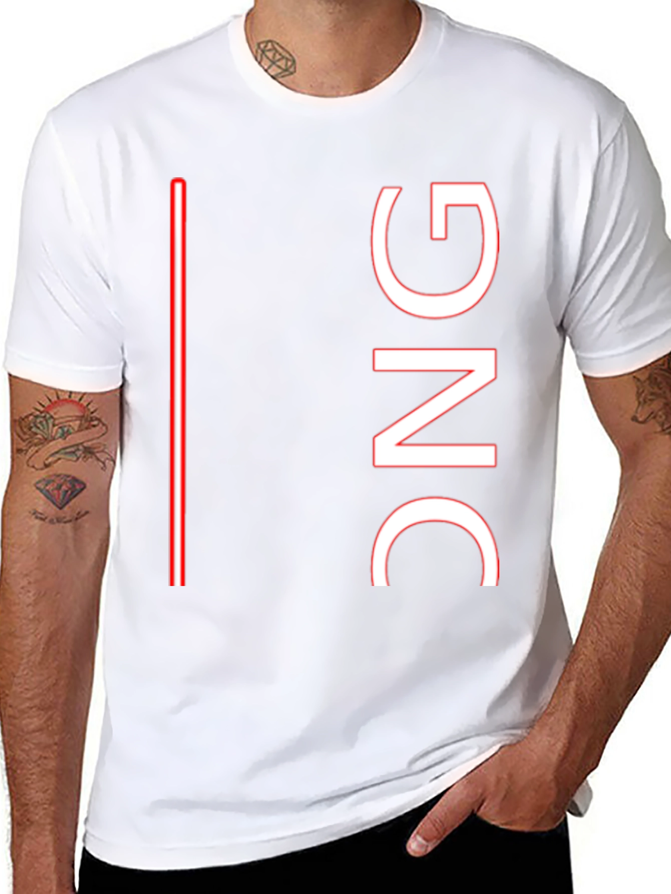 DNC Graphic Tee - Modern Minimalist Design