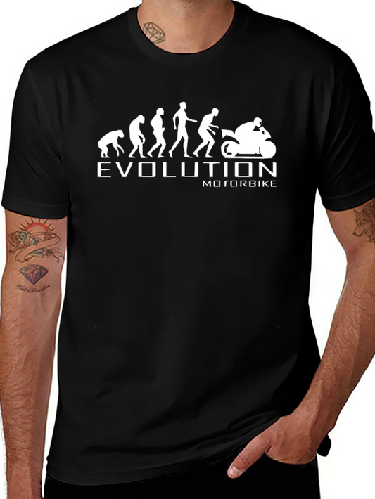 Evolution Motorbike Black T-Shirt