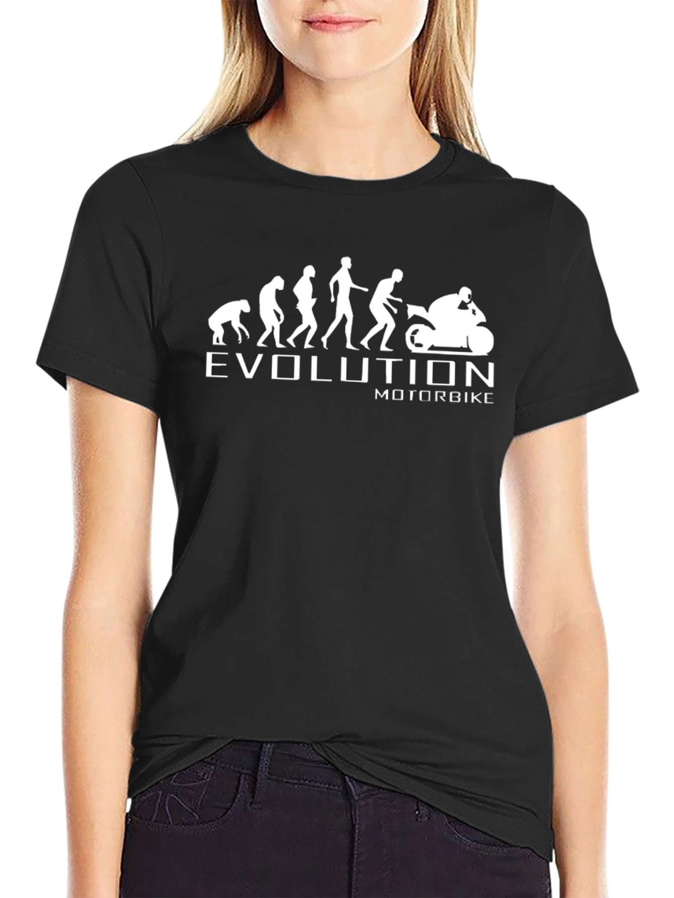 Evolution Motorbike Black T-Shirt