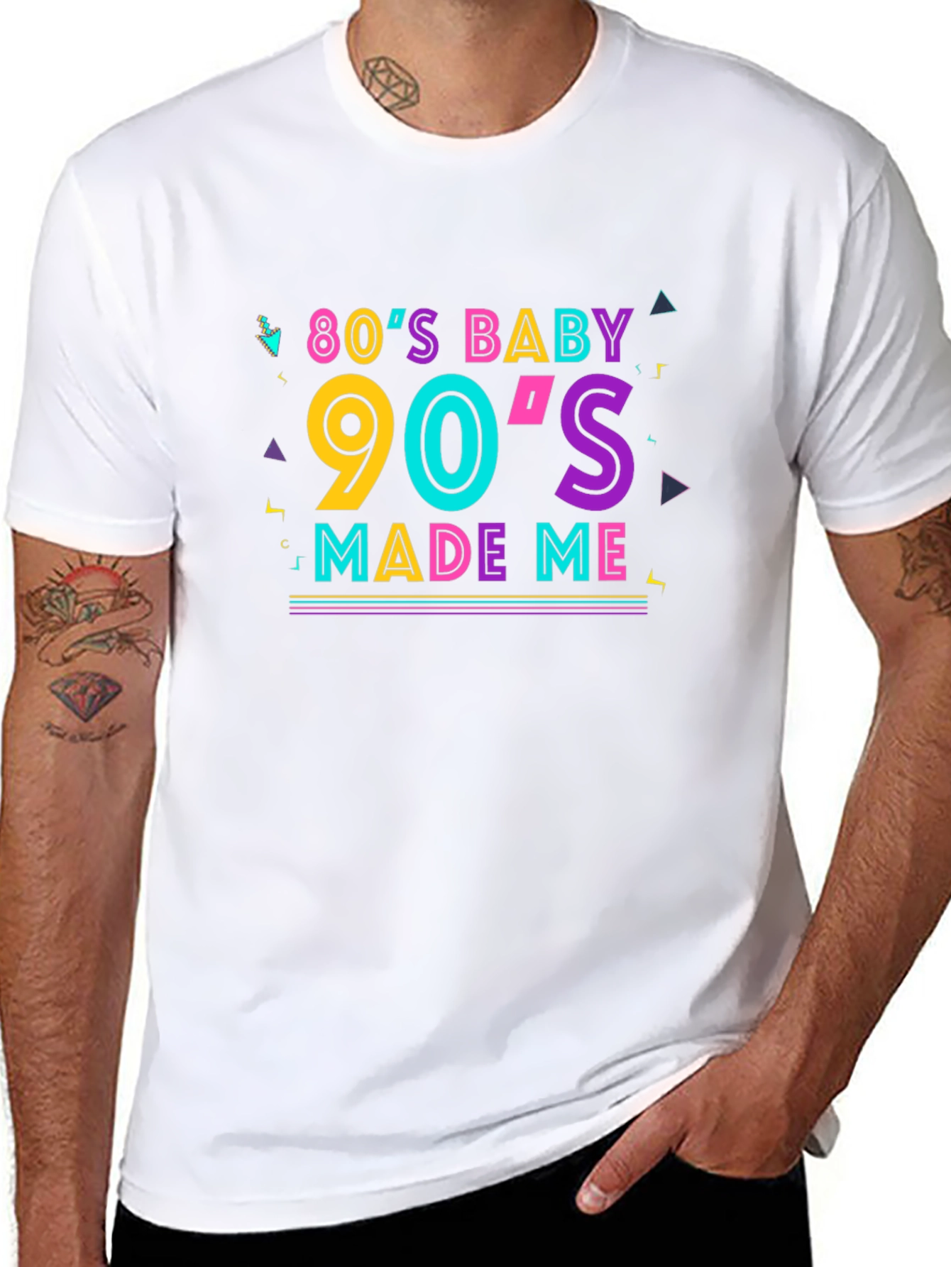 80s Baby 90s Made Me T-Shirt