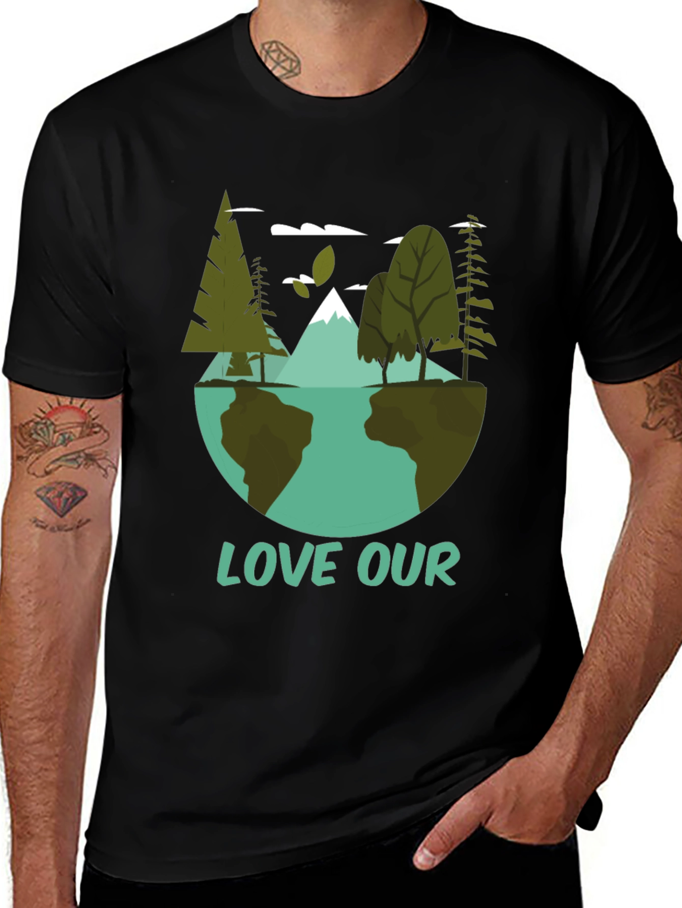Love Our Planet Graphic T-Shirt