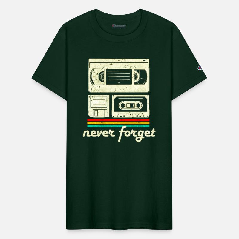 80s Never Forget Retro Tech