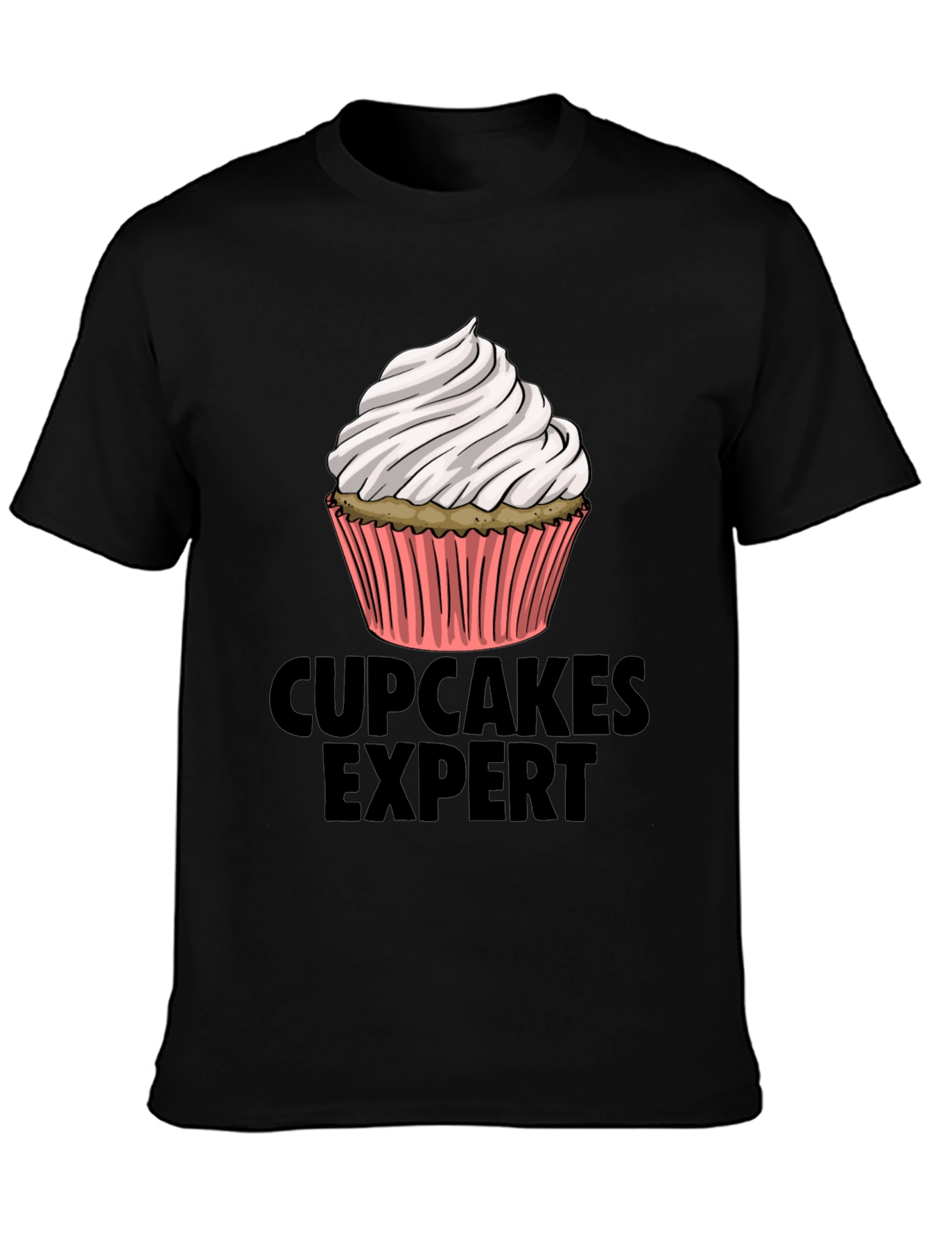 Cupcakes Expert T-Shirt: Sweet Treat Fashion