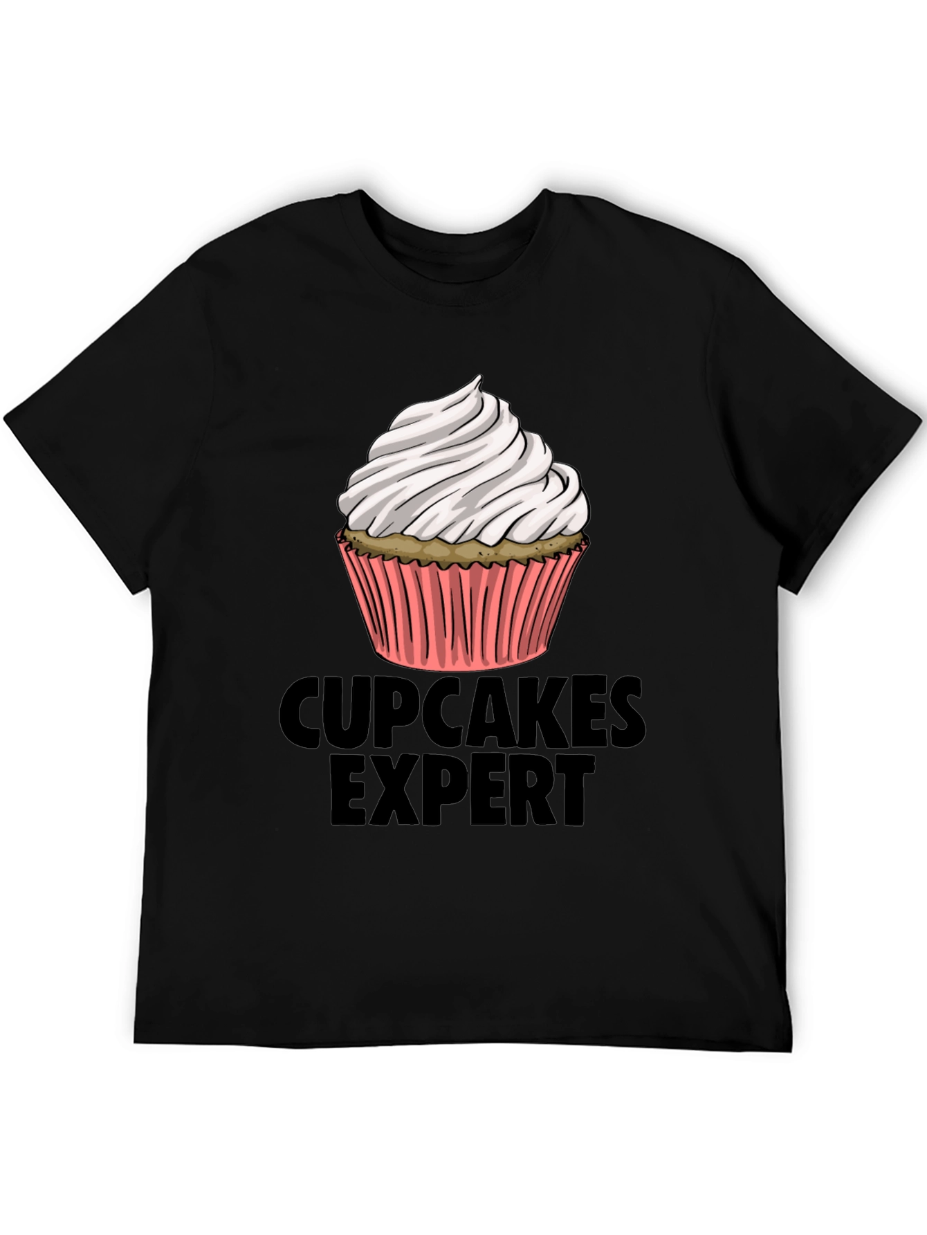 Cupcakes Expert T-Shirt: Sweet Treat Fashion