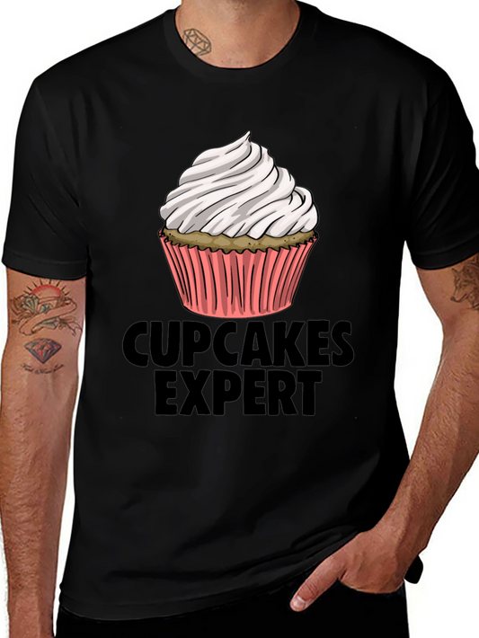Cupcakes Expert T-Shirt: Sweet Treat Fashion