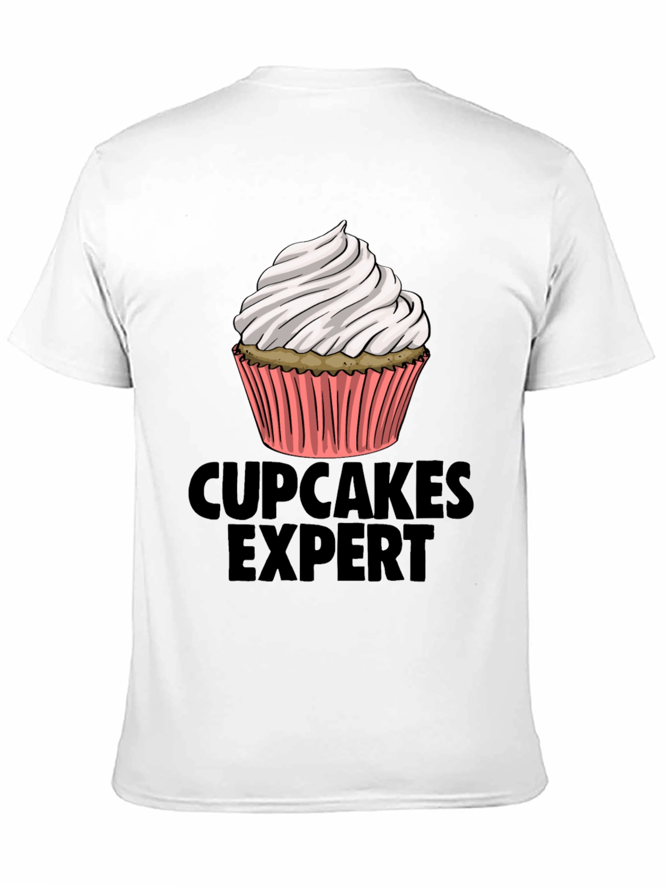 Cupcakes Expert T-Shirt: Sweet Treat Fashion