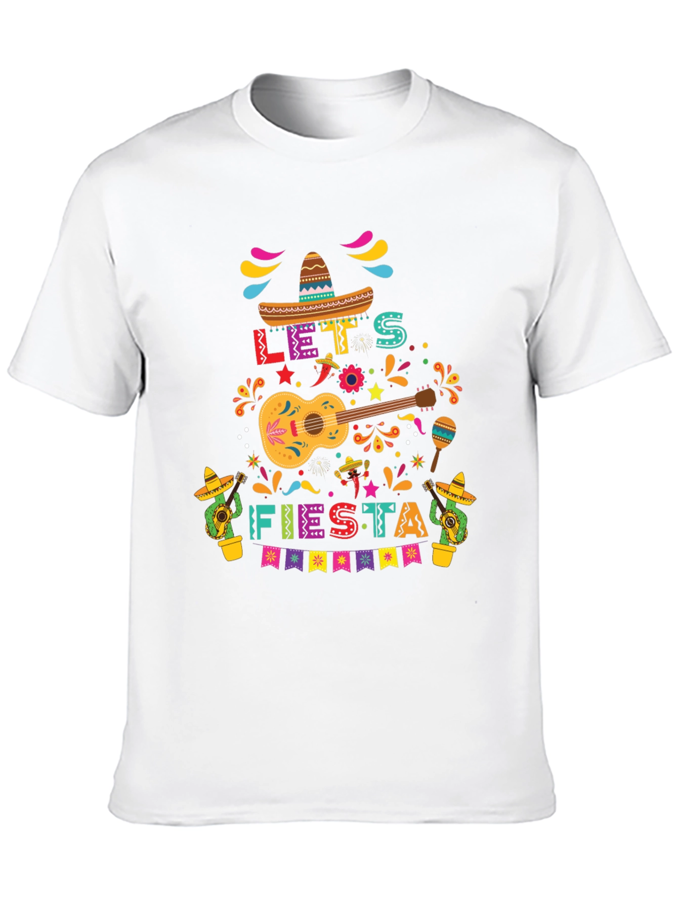 Fiesta Time Tee - Lets Fiesta Graphic T-Shirt