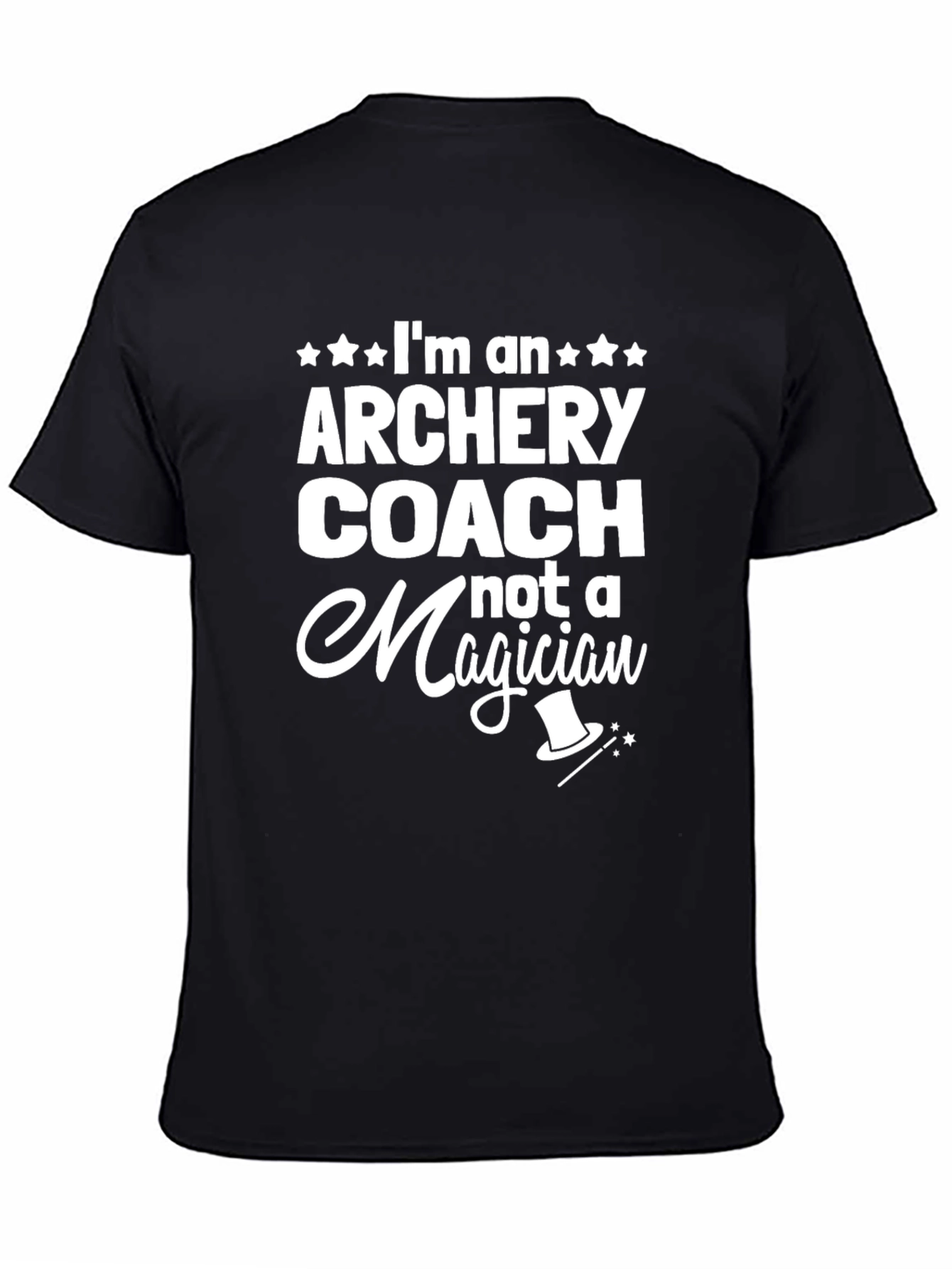 Archery Coach T-Shirt - Novelty Gift for Archers