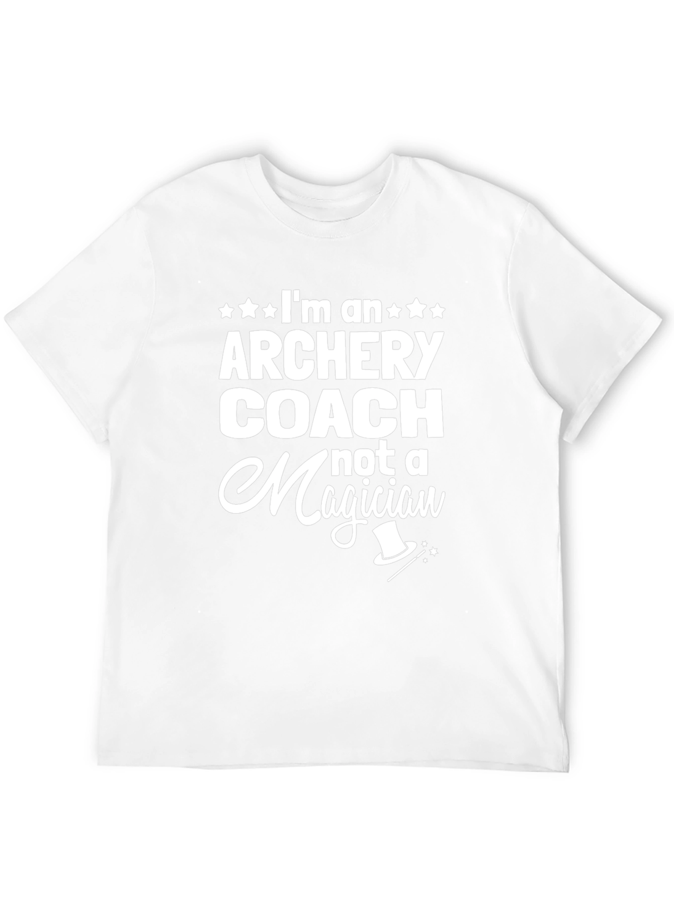 Archery Coach T-Shirt - Novelty Gift for Archers