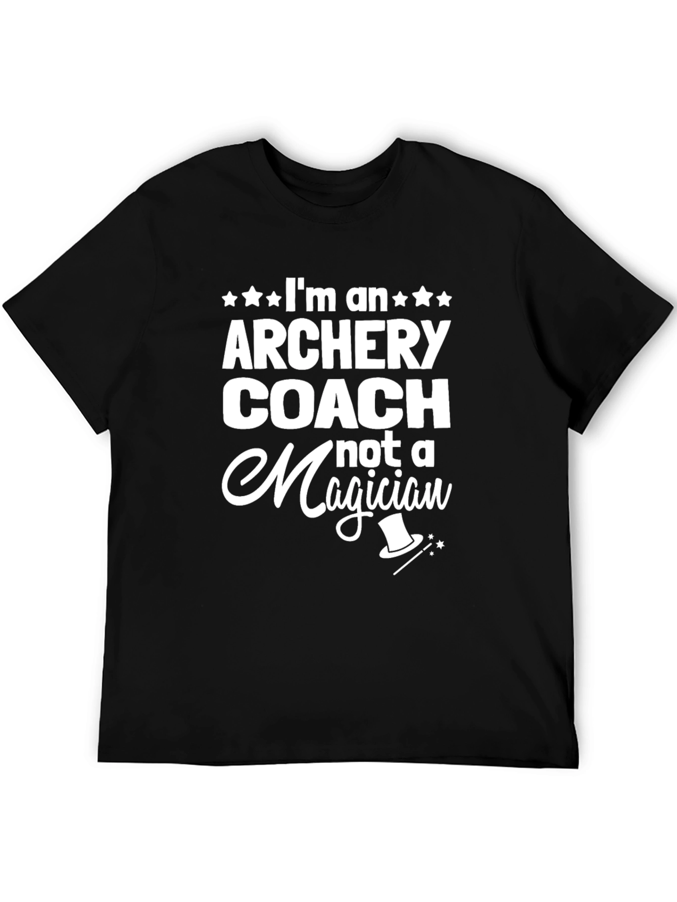 Archery Coach T-Shirt - Novelty Gift for Archers