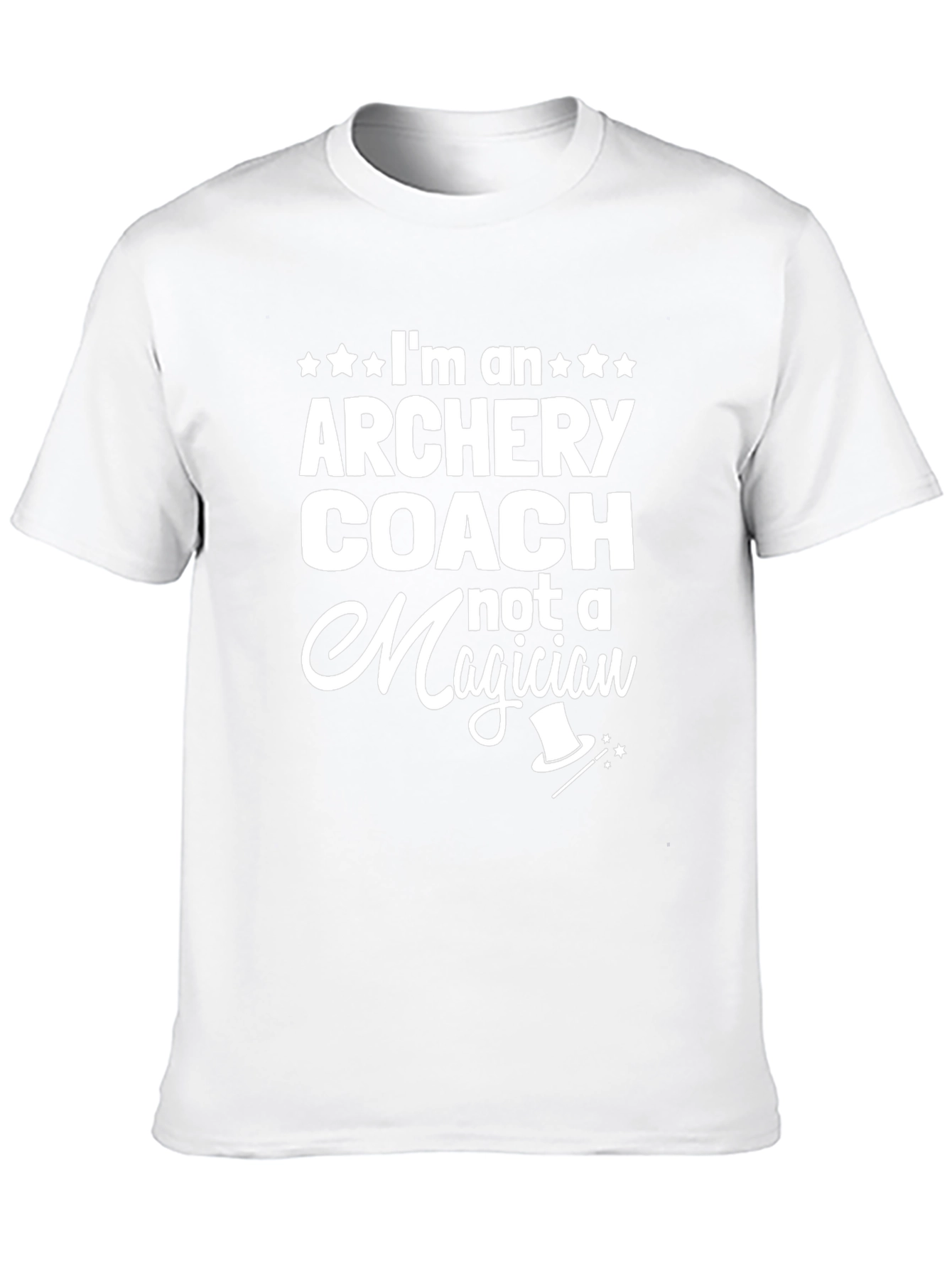 Archery Coach T-Shirt - Novelty Gift for Archers