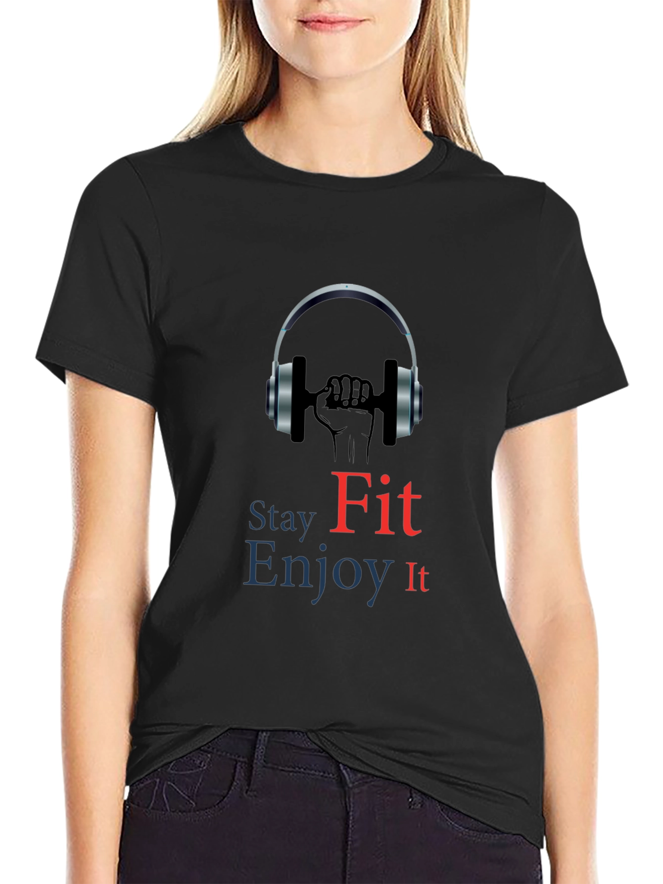 Stay Fit Enjoy It Tee
