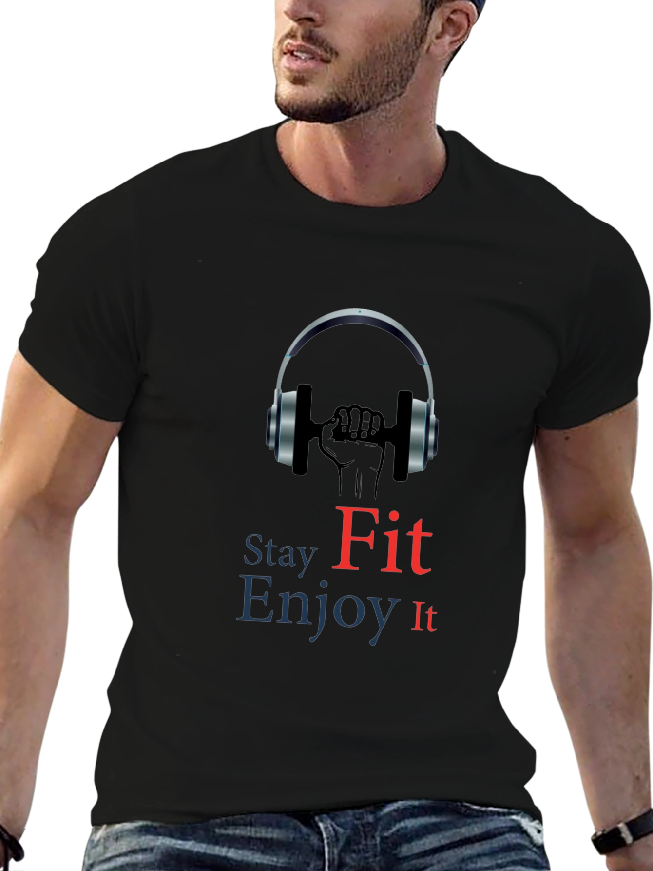 Stay Fit Enjoy It Tee