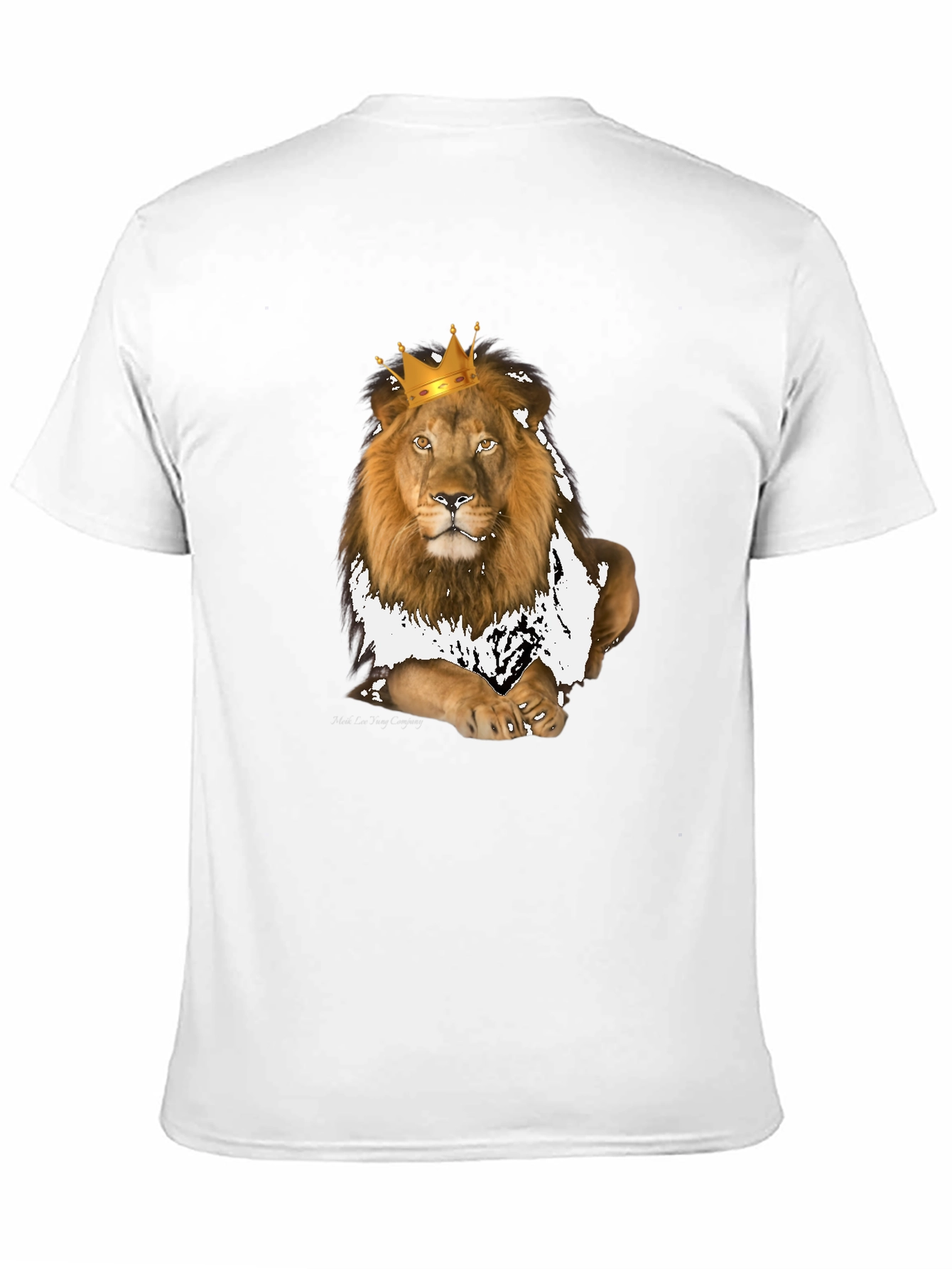 King Lion Graphic Tee - Black