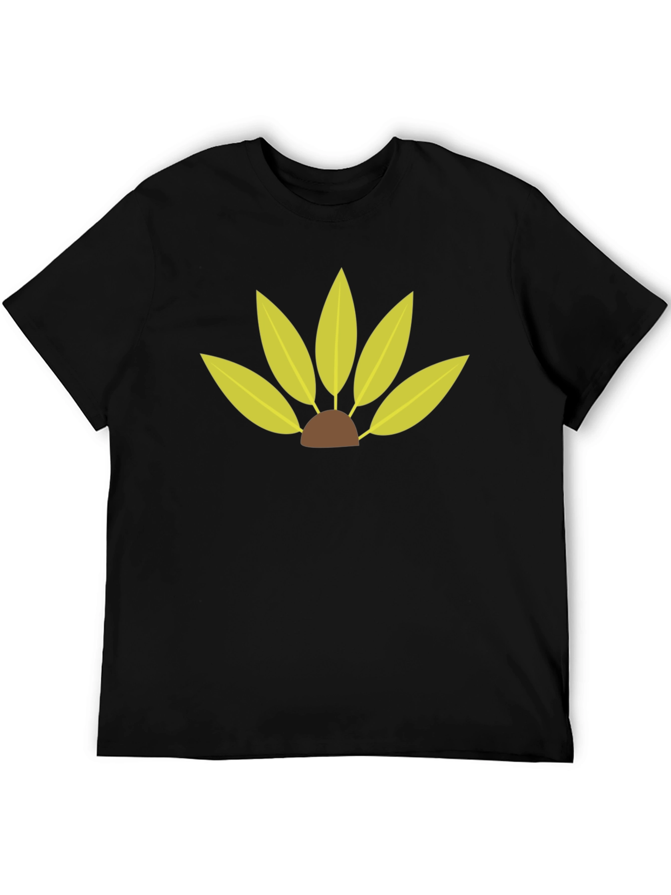 Leaf Petal Graphic Tee - Modern Style