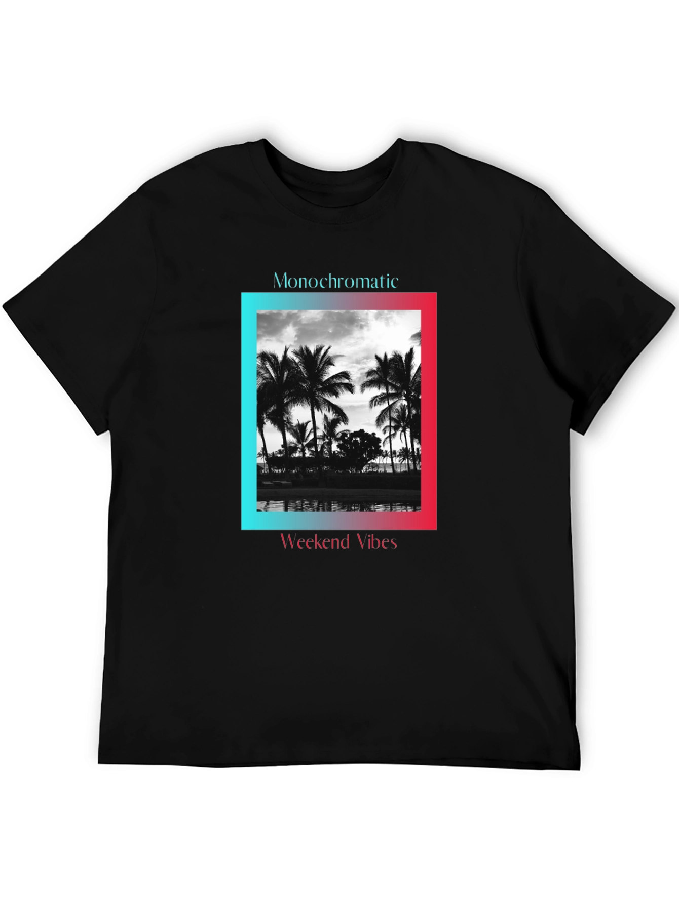 Monochromatic Weekend Vibes T-Shirt