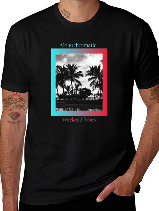 Monochromatic Weekend Vibes T-Shirt